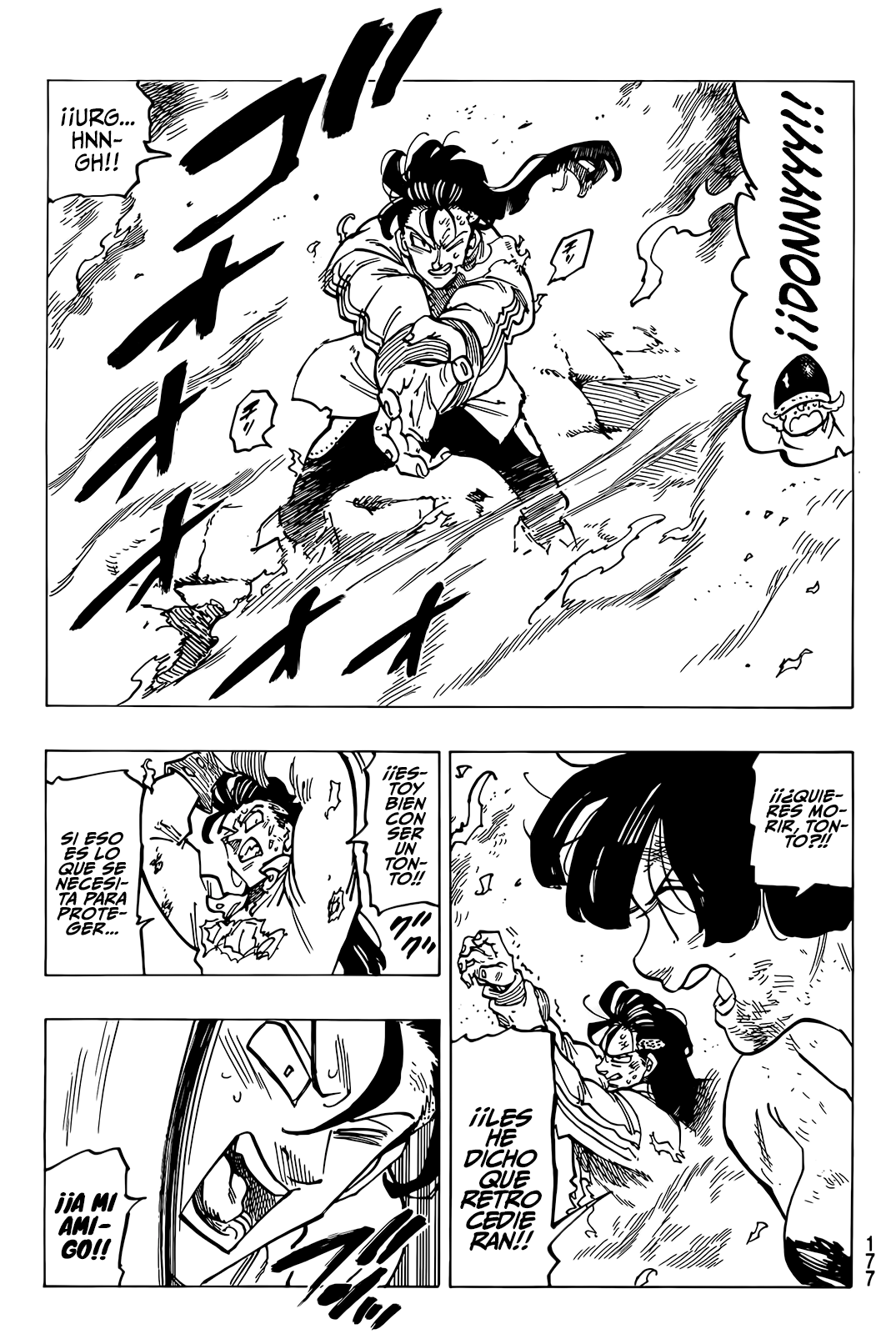 Mokushiroku no Yonkishi Capitulo 73: El demonio Melagaland página 15