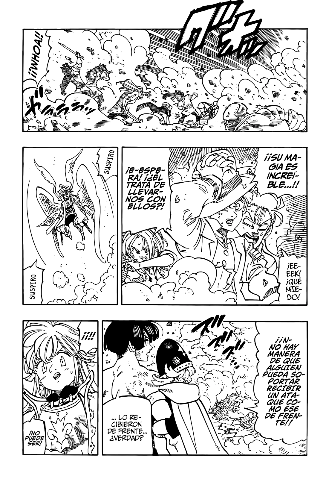 Mokushiroku no Yonkishi Capitulo 73: El demonio Melagaland página 6