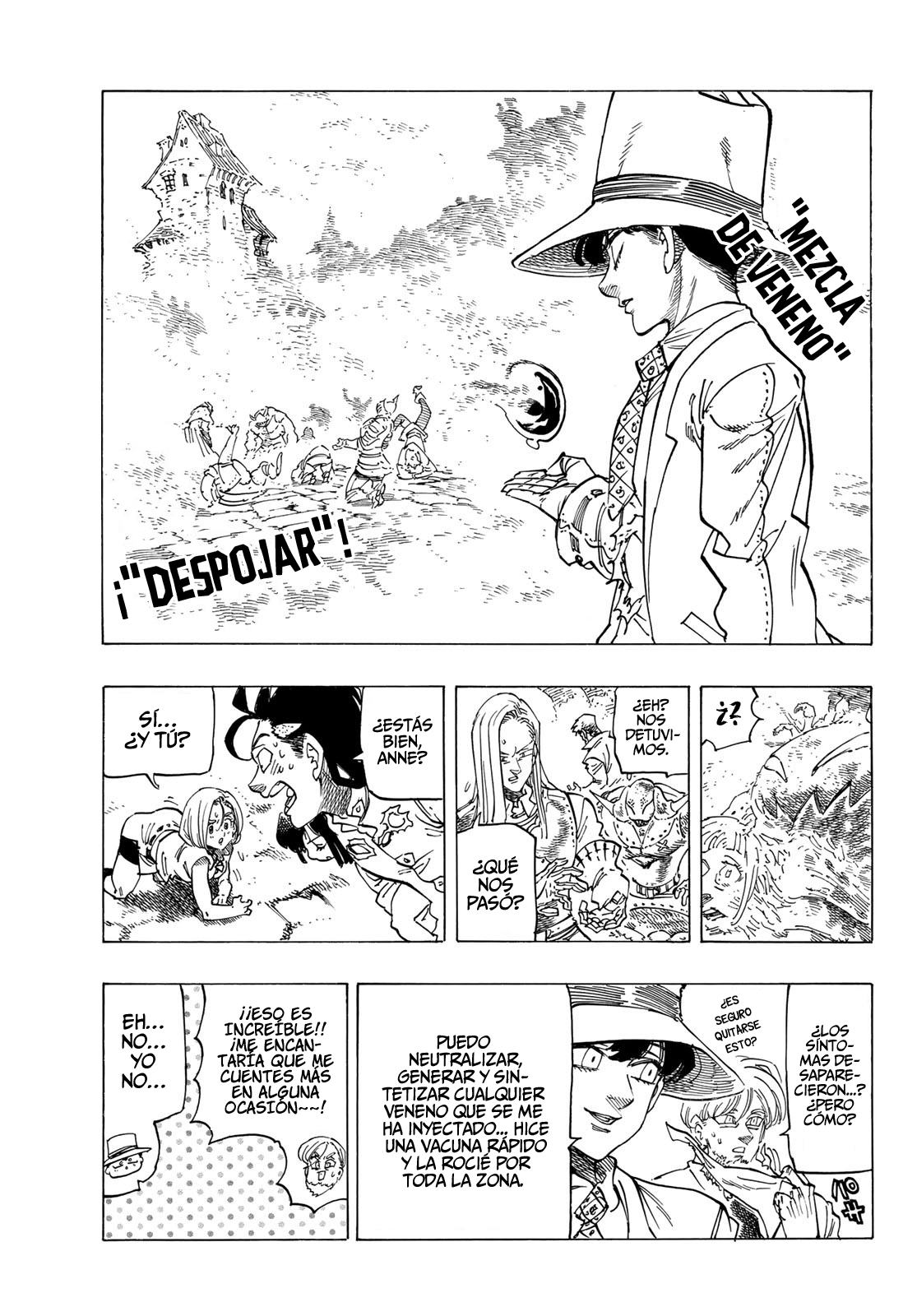 Mokushiroku no Yonkishi Capitulo 74: Una resistencia desesperada página 12