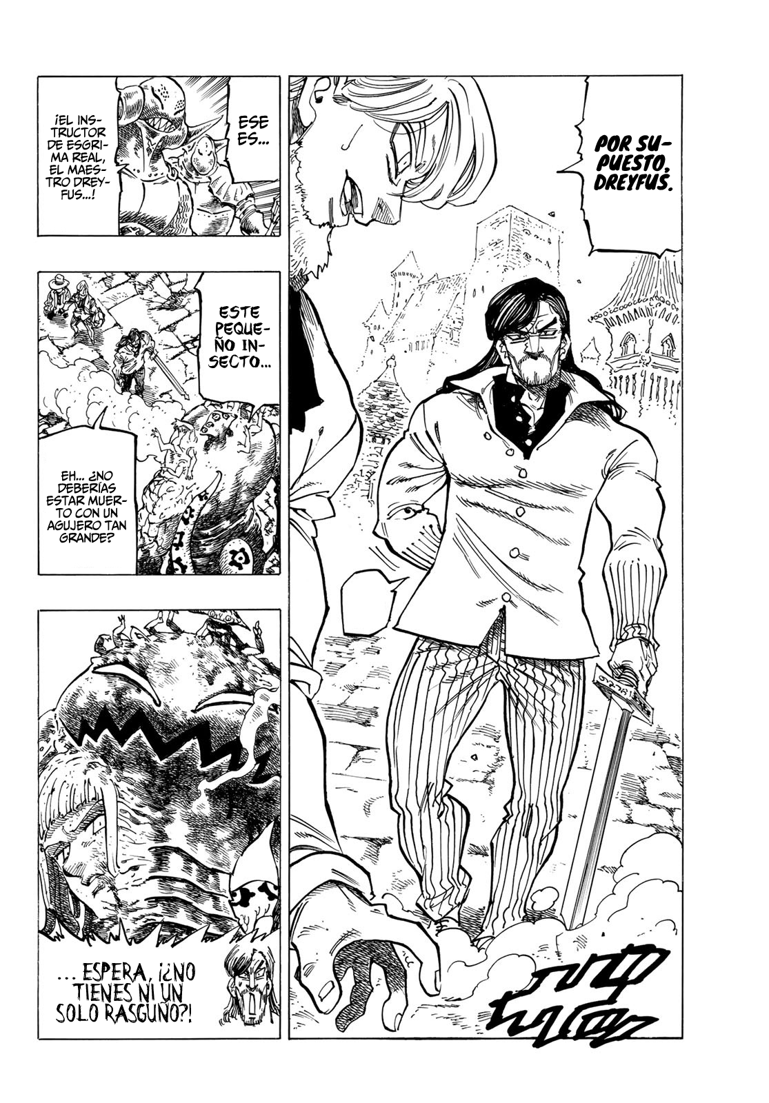 Mokushiroku no Yonkishi Capitulo 74: Una resistencia desesperada página 15