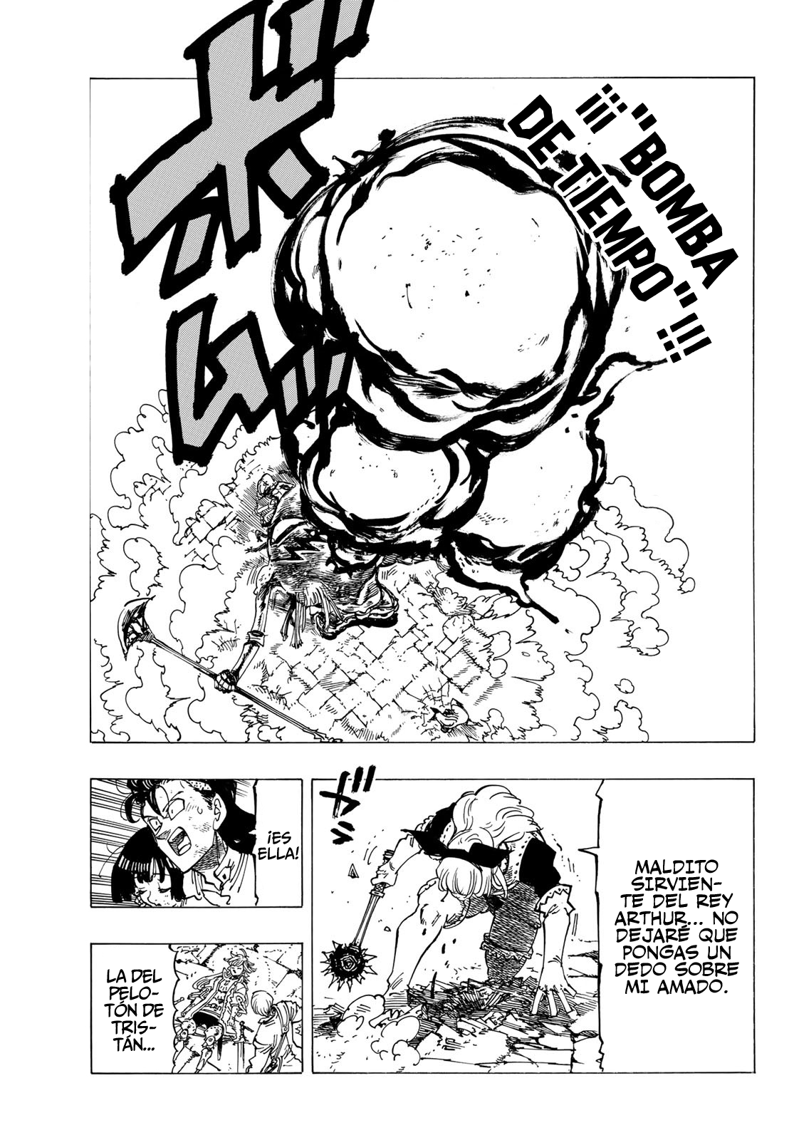 Mokushiroku no Yonkishi Capitulo 74: Una resistencia desesperada página 18