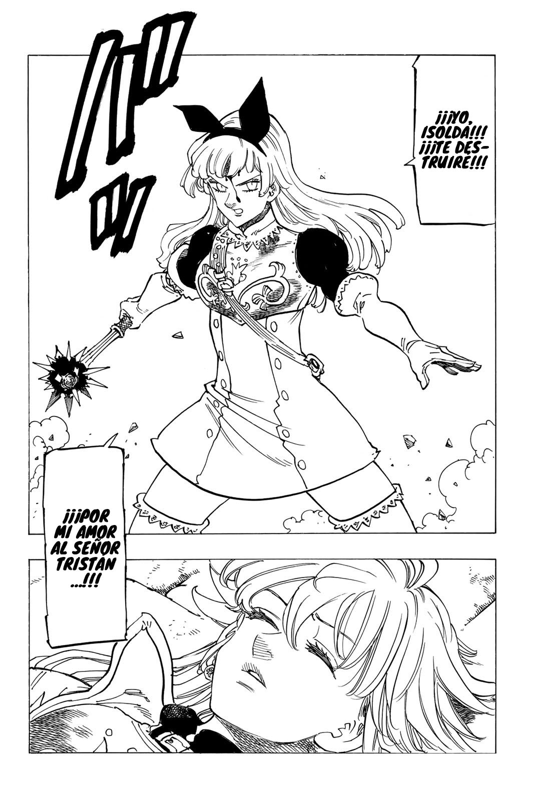 Mokushiroku no Yonkishi Capitulo 74: Una resistencia desesperada página 19