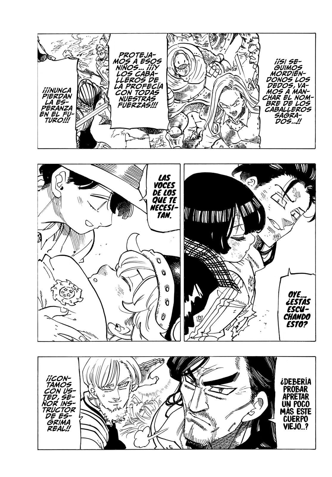 Mokushiroku no Yonkishi Capitulo 74: Una resistencia desesperada página 20