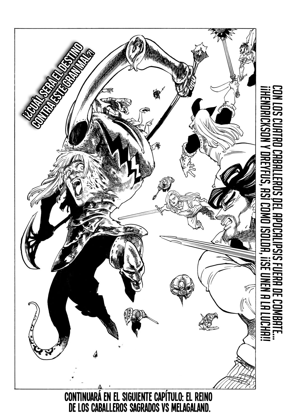 Mokushiroku no Yonkishi Capitulo 74: Una resistencia desesperada página 21