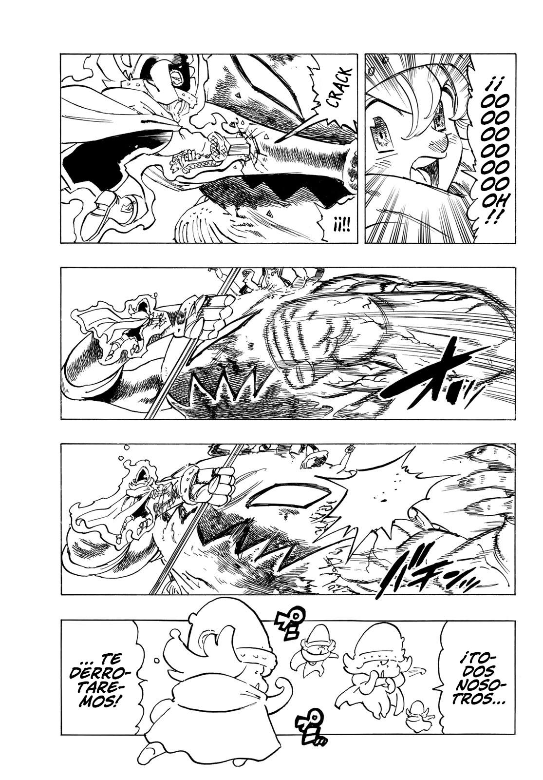 Mokushiroku no Yonkishi Capitulo 75: El reino de los caballeros sagrados vs. Melagaland página 10