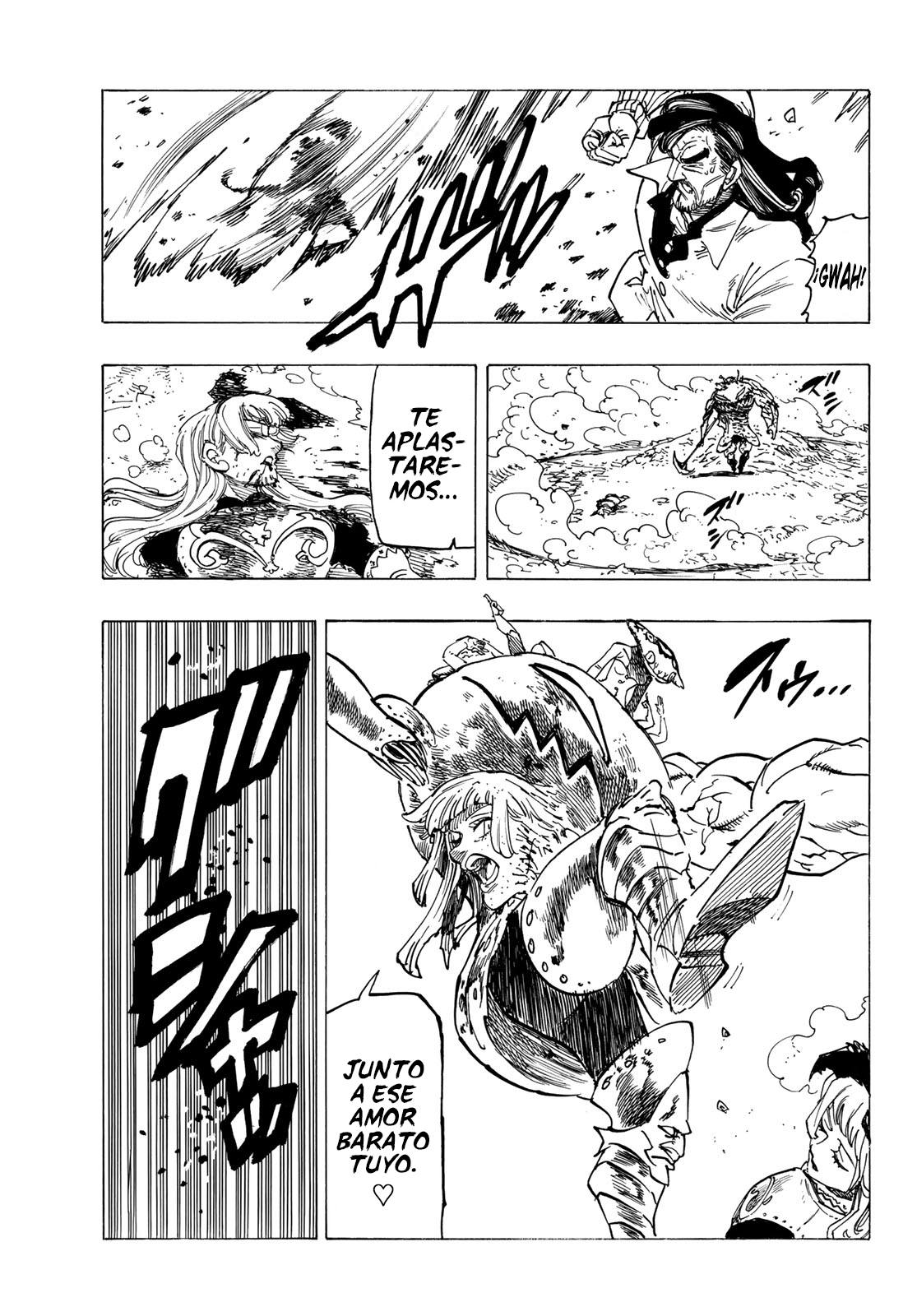 Mokushiroku no Yonkishi Capitulo 75: El reino de los caballeros sagrados vs. Melagaland página 16