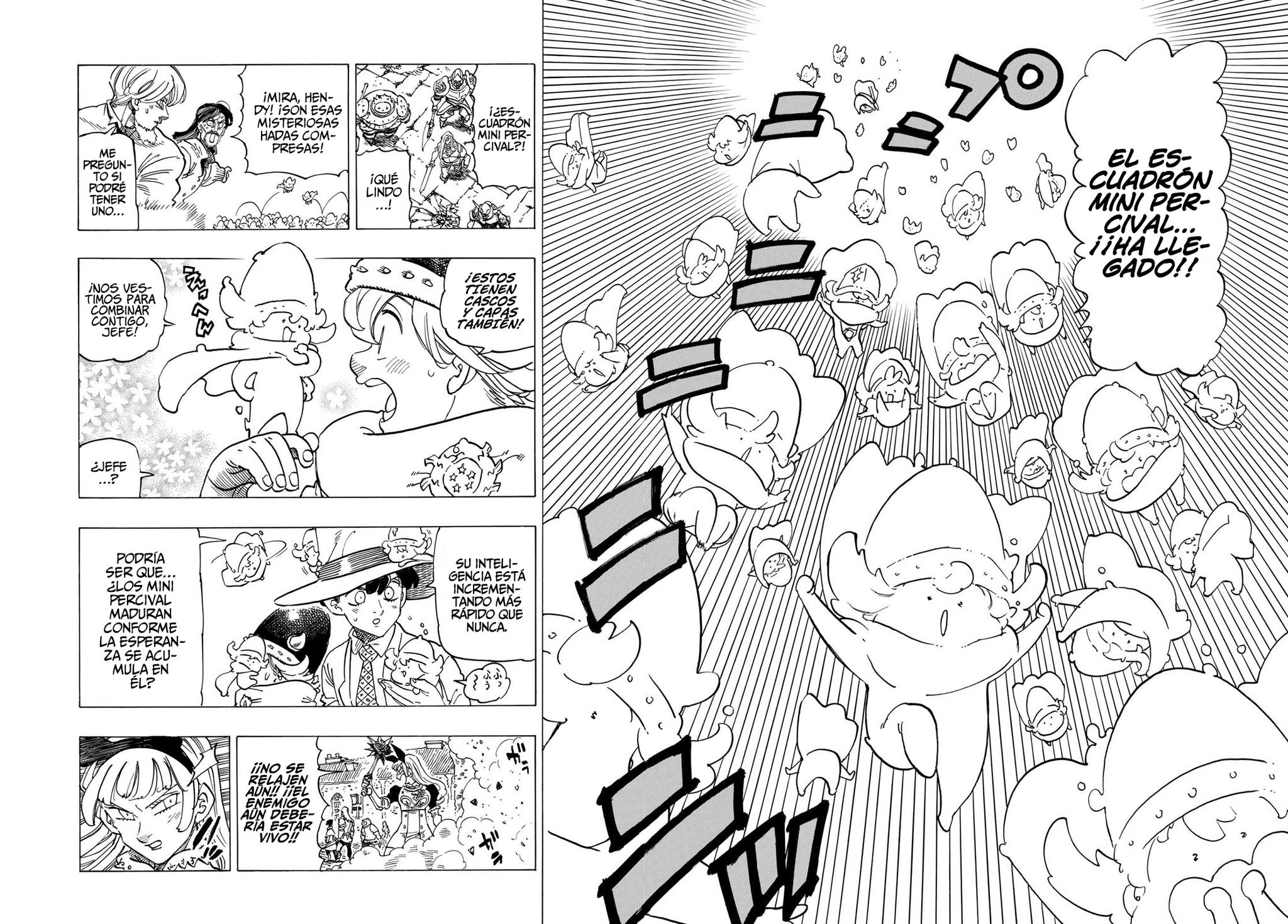 Mokushiroku no Yonkishi Capitulo 75: El reino de los caballeros sagrados vs. Melagaland página 5