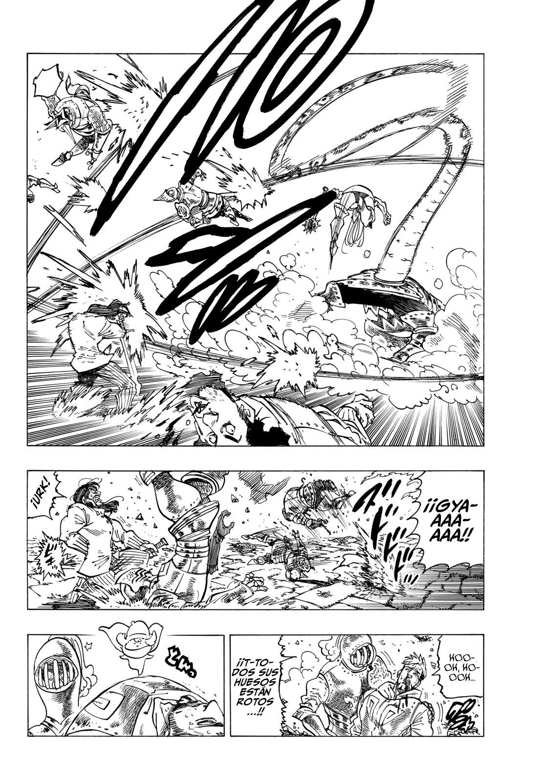 Mokushiroku no Yonkishi Capitulo 75: El reino de los caballeros sagrados vs. Melagaland página 6