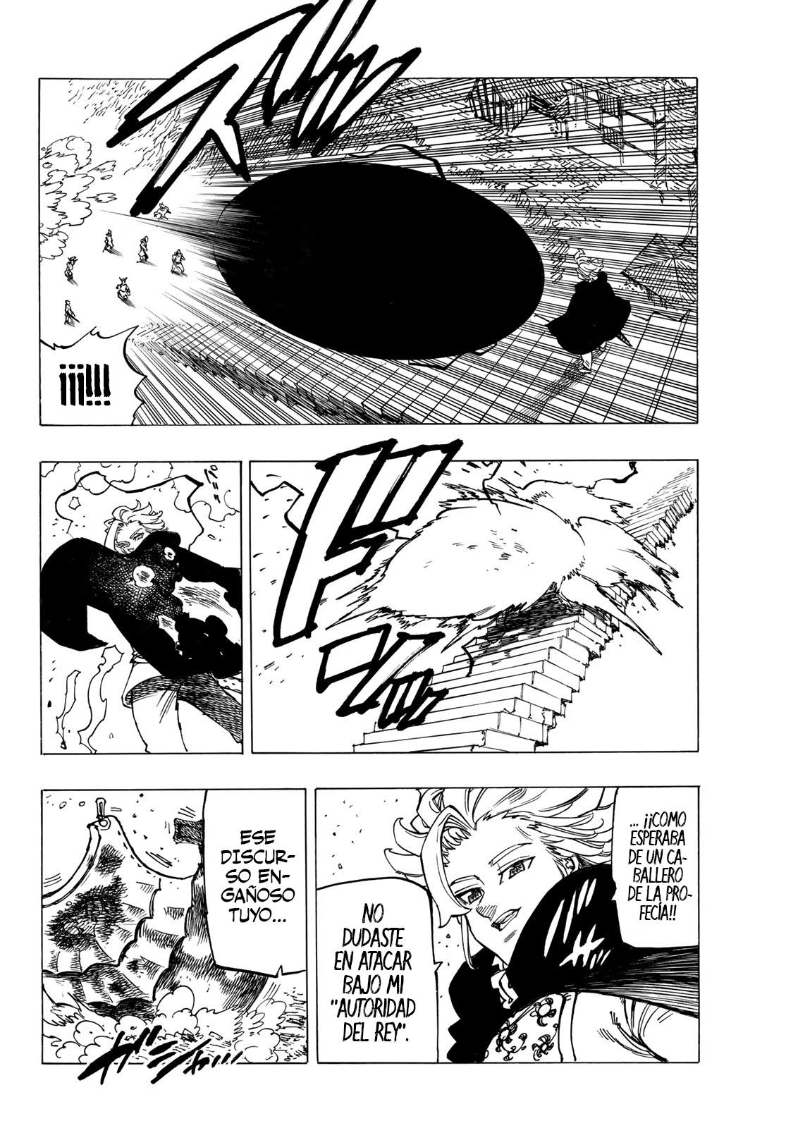 Mokushiroku no Yonkishi Capitulo 77: La autoridad del rey página 15