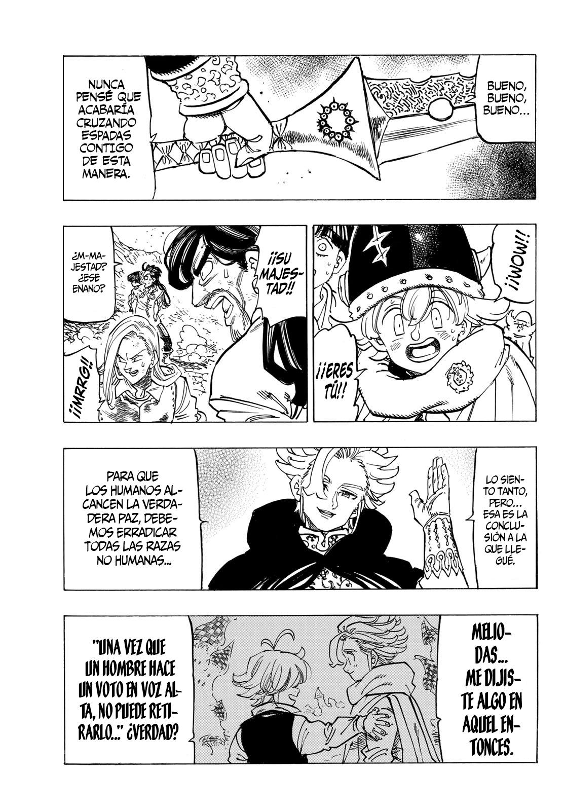 Mokushiroku no Yonkishi Capitulo 77: La autoridad del rey página 18