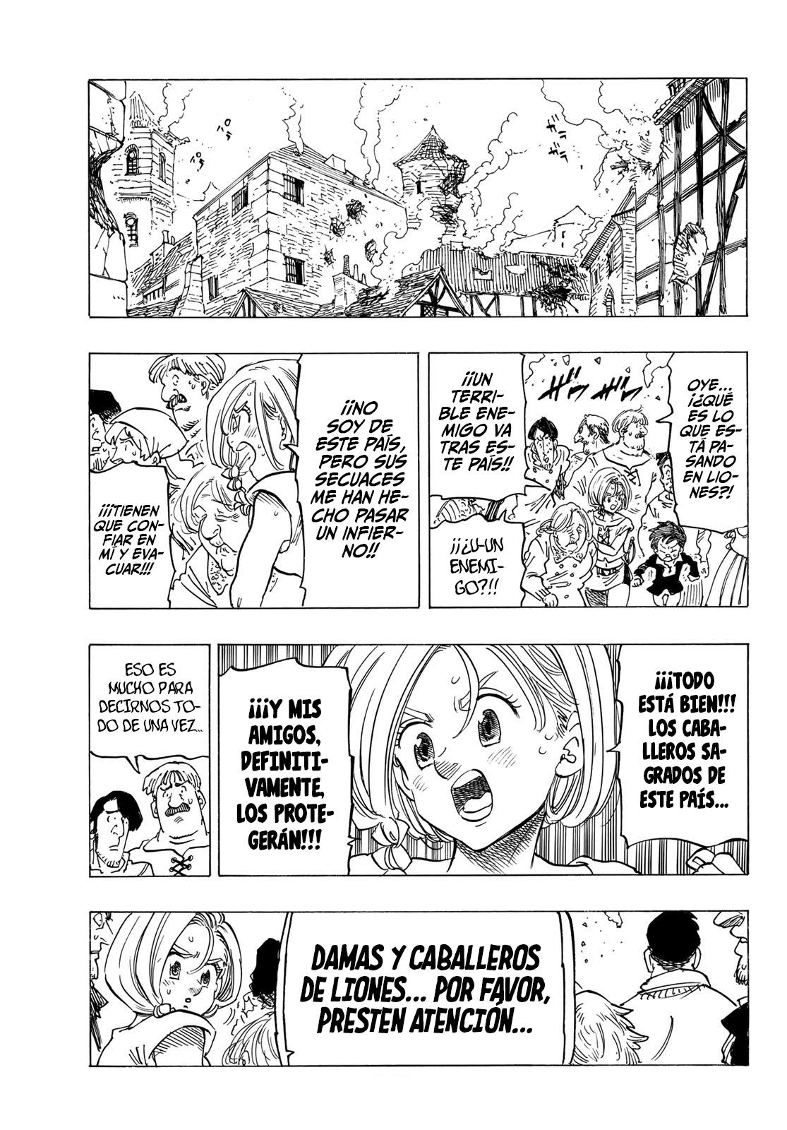Mokushiroku no Yonkishi Capitulo 77: La autoridad del rey página 8