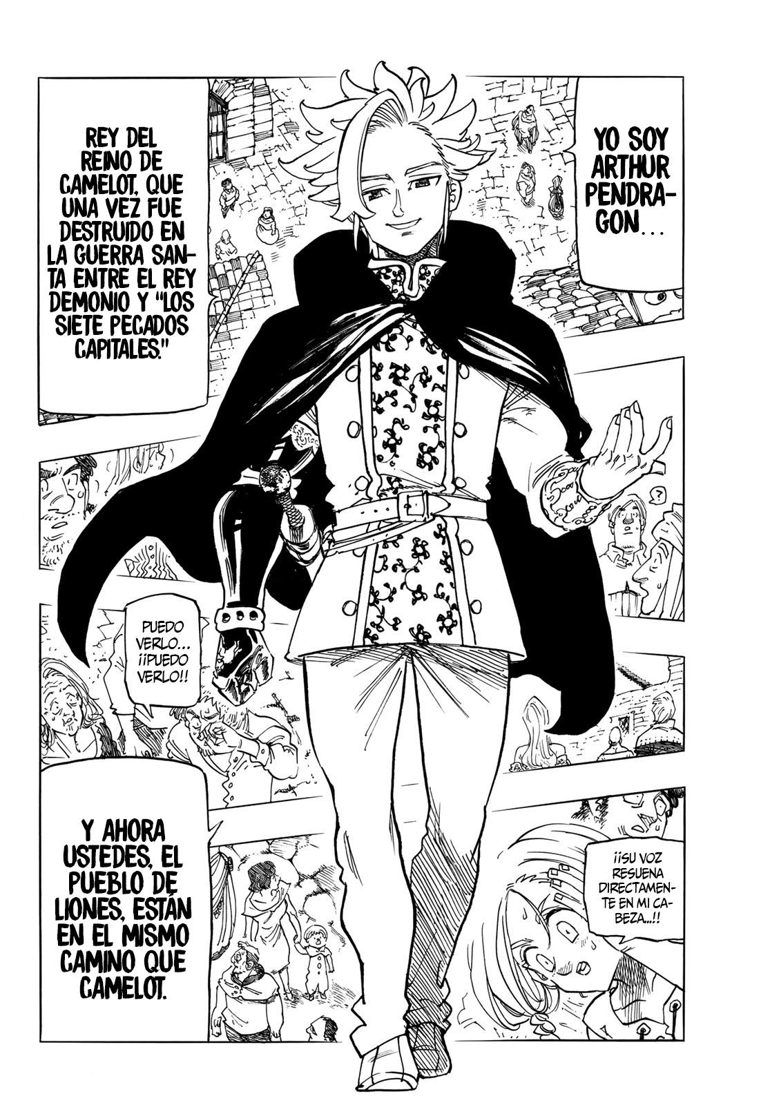 Mokushiroku no Yonkishi Capitulo 77: La autoridad del rey página 9
