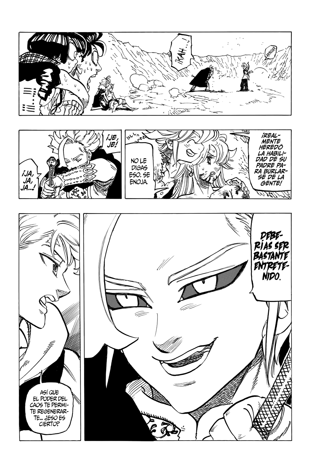 Mokushiroku no Yonkishi Capitulo 79: Hiperión página 17