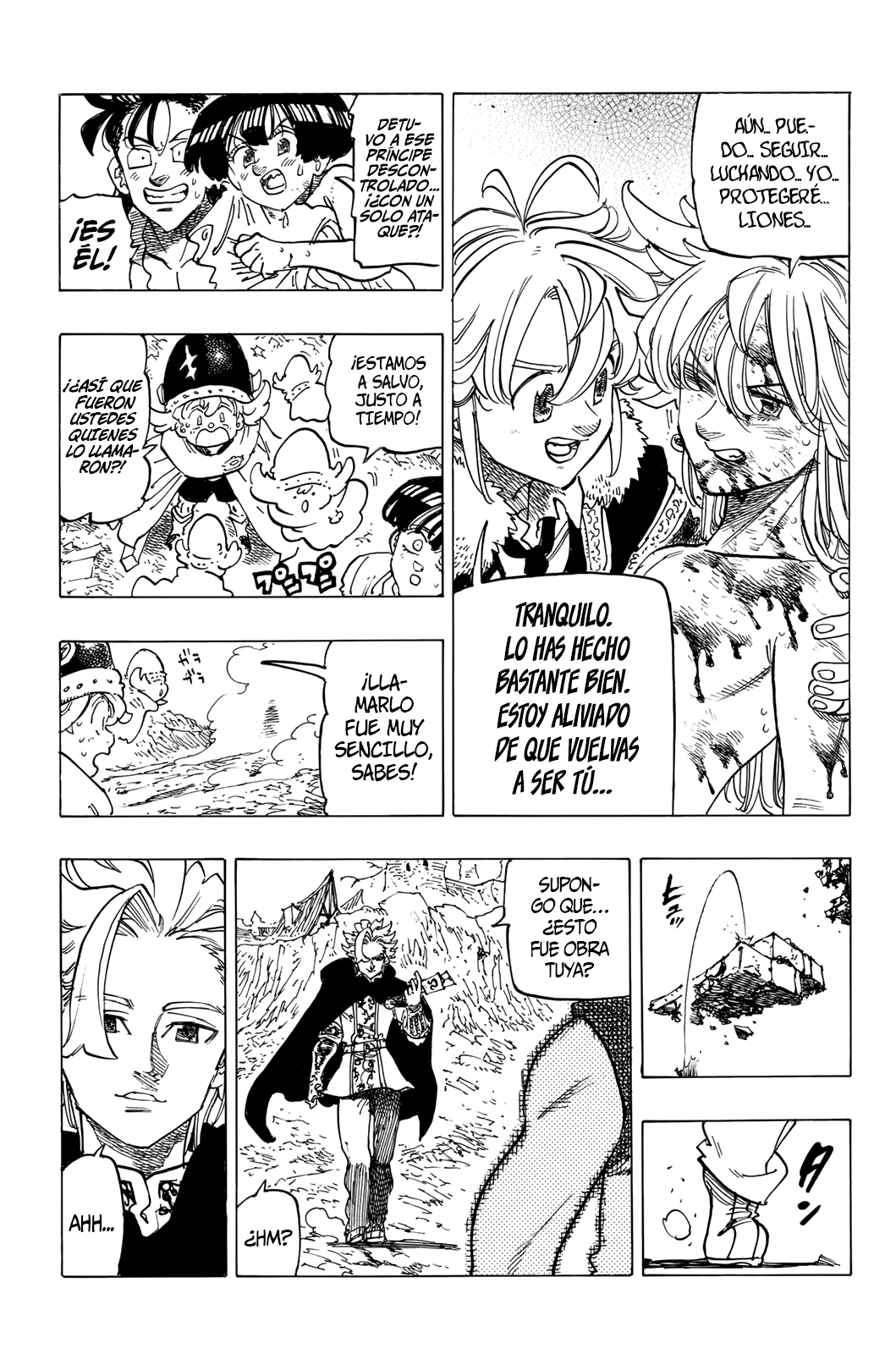 Mokushiroku no Yonkishi Capitulo 79: Hiperión página 8