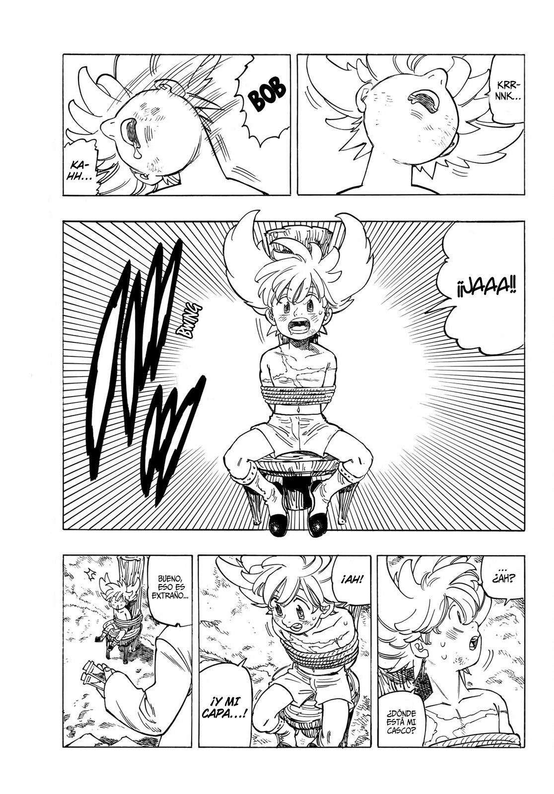 Mokushiroku no Yonkishi Capitulo 8: Percival se convierte en conejillo de indias página 5