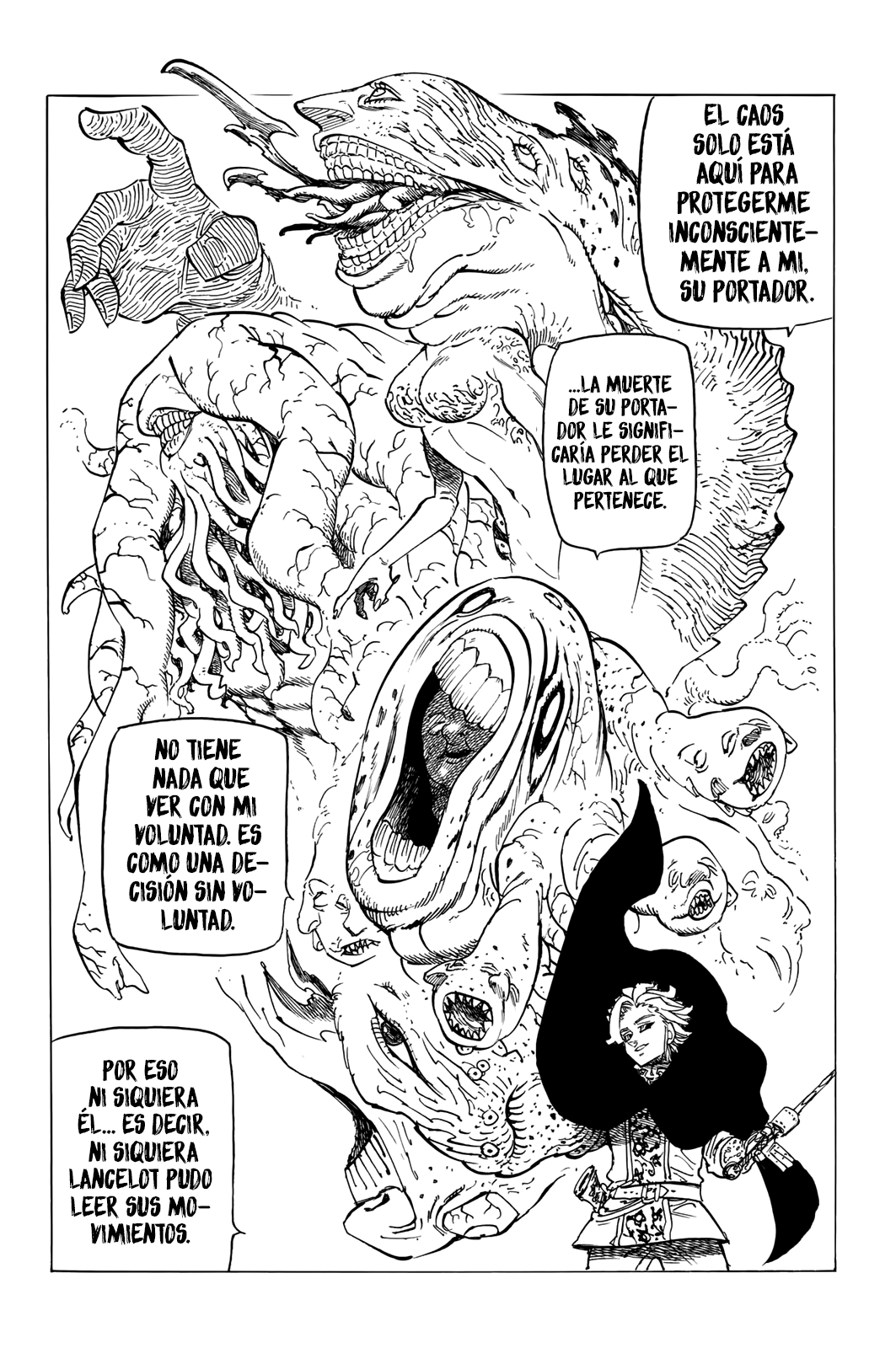 Mokushiroku no Yonkishi Capitulo 80: Rey Arthur vs. Lancelot página 11