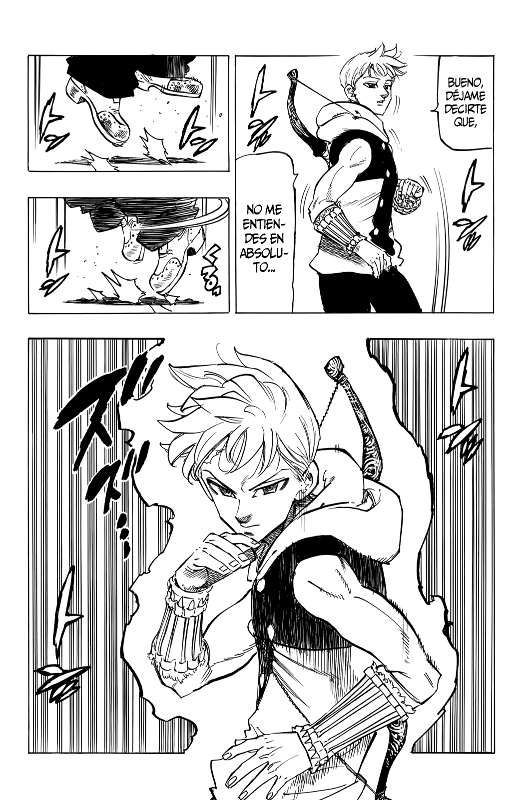 Mokushiroku no Yonkishi Capitulo 80: Rey Arthur vs. Lancelot página 13