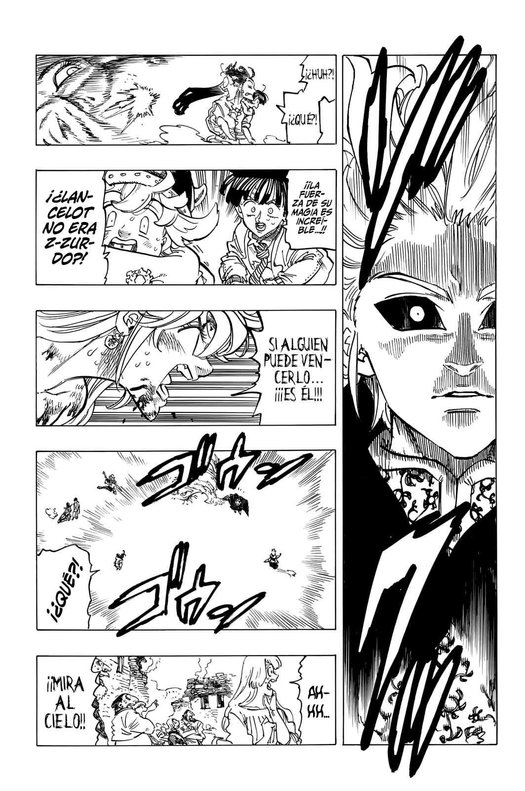 Mokushiroku no Yonkishi Capitulo 80: Rey Arthur vs. Lancelot página 14