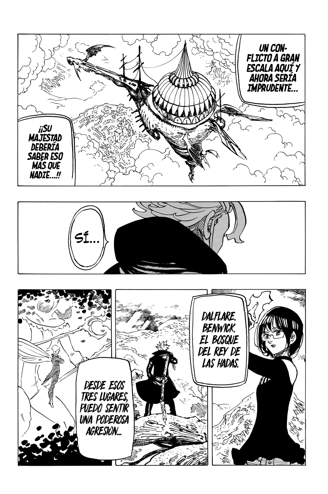 Mokushiroku no Yonkishi Capitulo 80: Rey Arthur vs. Lancelot página 16