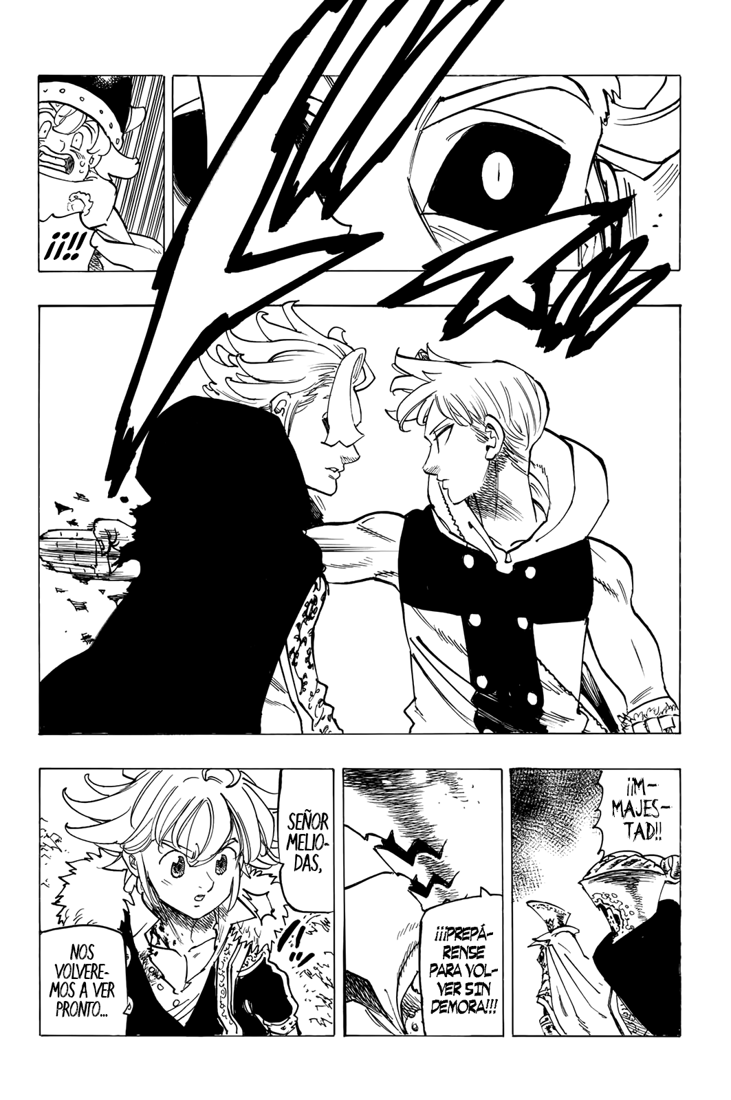 Mokushiroku no Yonkishi Capitulo 80: Rey Arthur vs. Lancelot página 18