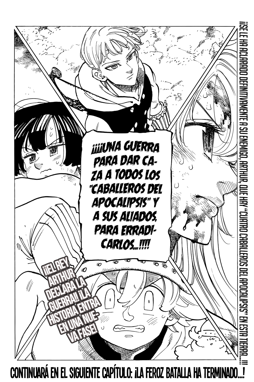 Mokushiroku no Yonkishi Capitulo 80: Rey Arthur vs. Lancelot página 20