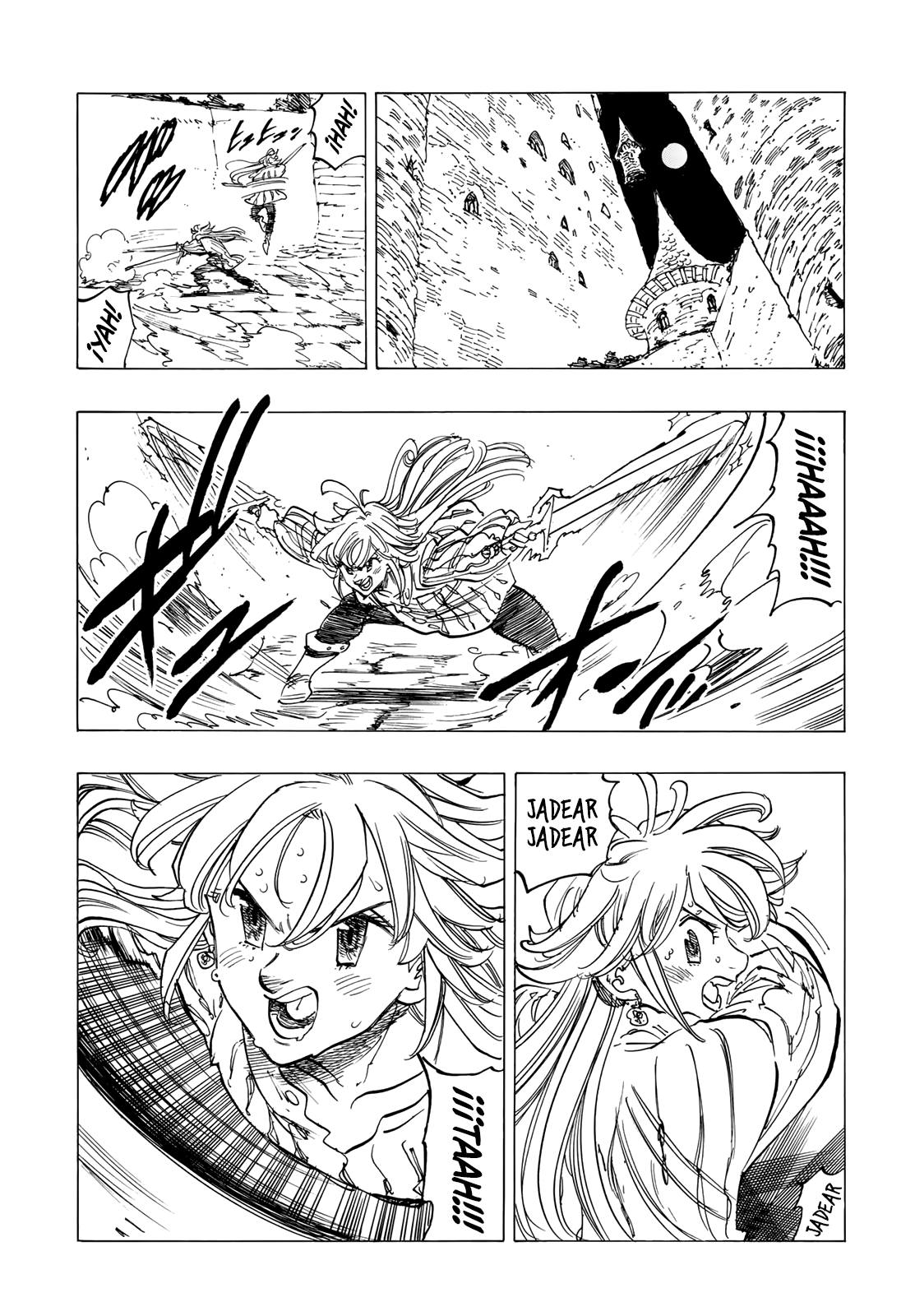Mokushiroku no Yonkishi Capitulo 81: La feroz batalla ha terminado... página 16
