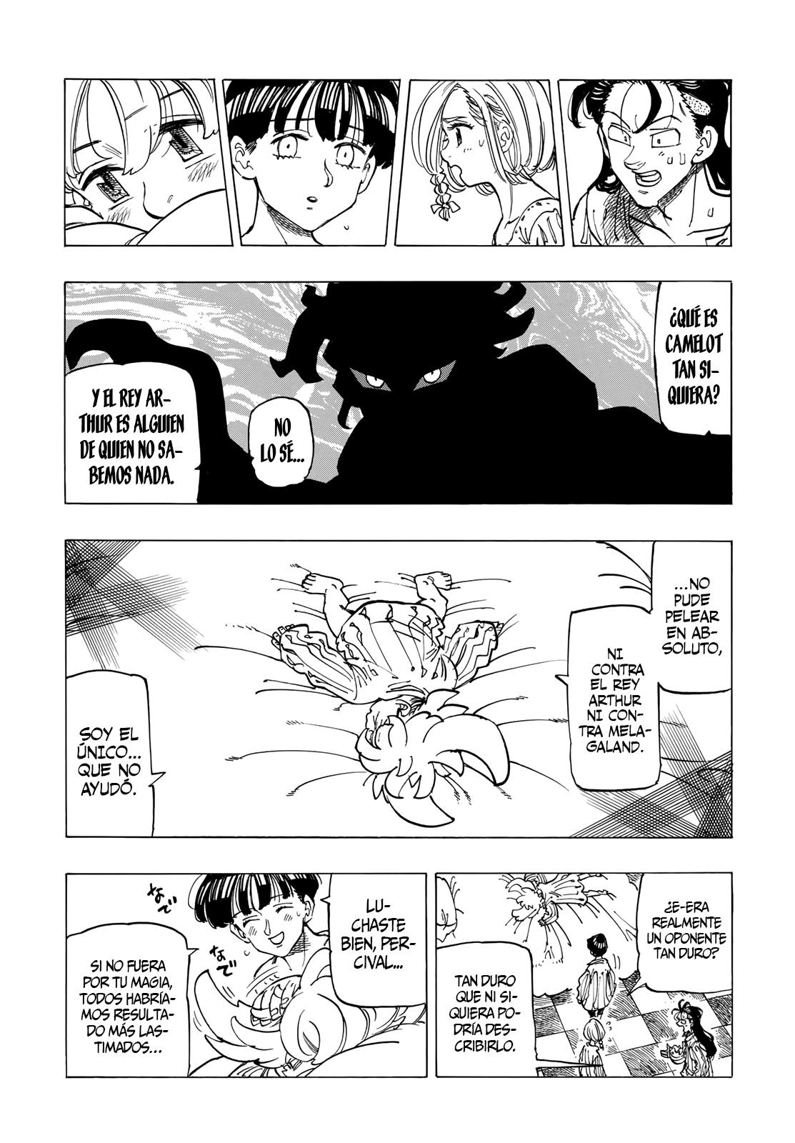 Mokushiroku no Yonkishi Capitulo 81: La feroz batalla ha terminado... página 6