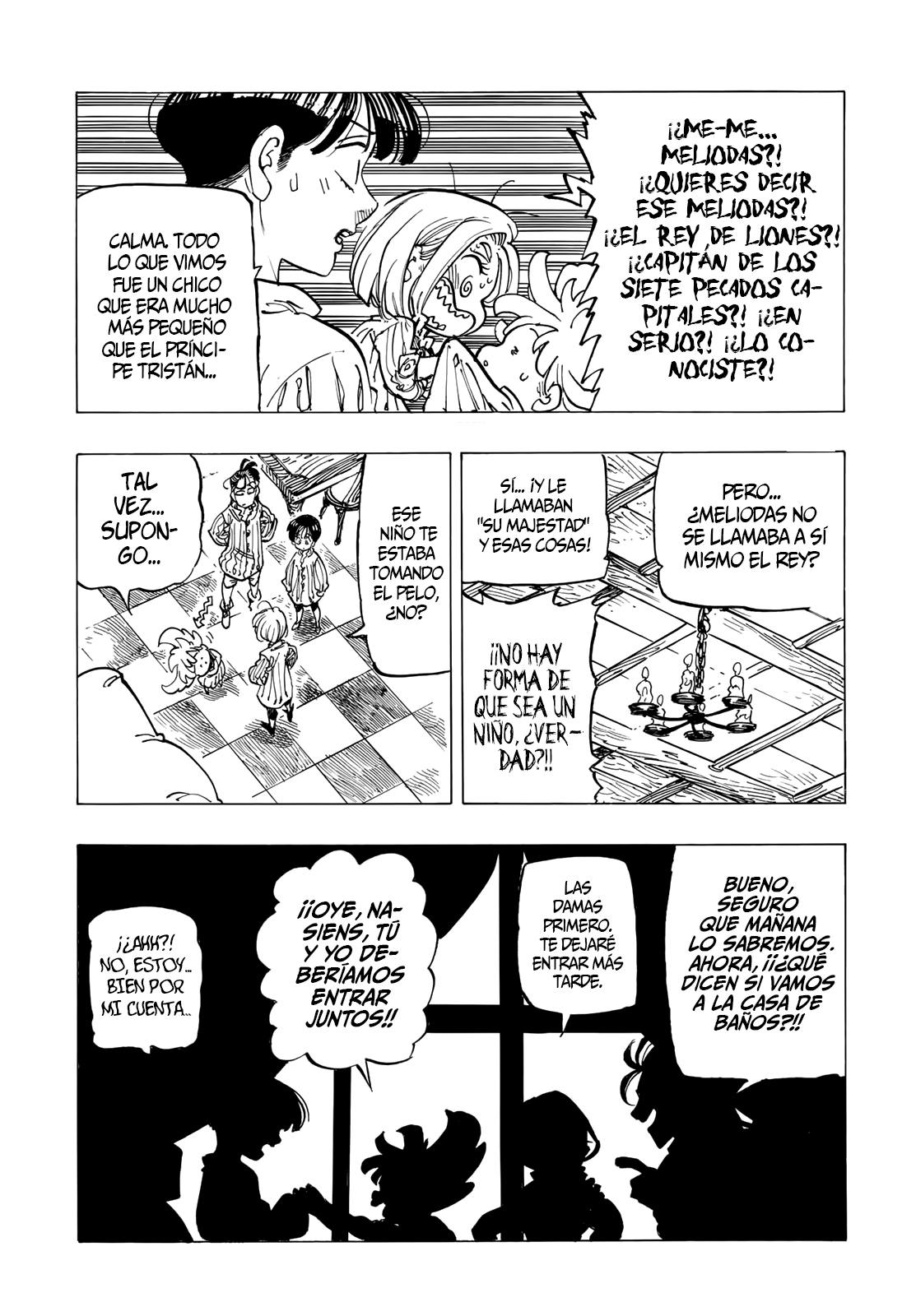 Mokushiroku no Yonkishi Capitulo 81: La feroz batalla ha terminado... página 8