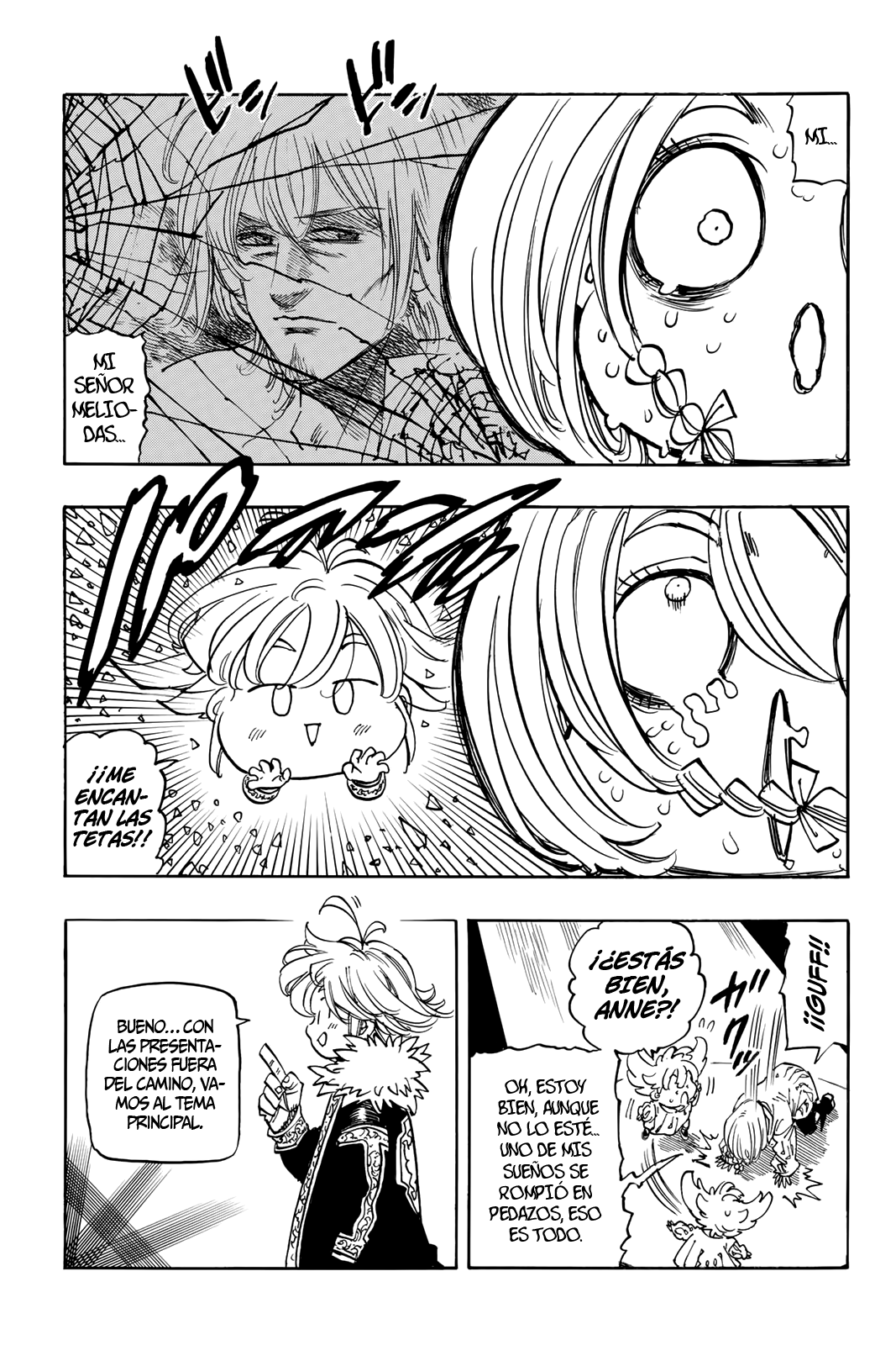 Mokushiroku no Yonkishi Capitulo 83: La decisión de separarse. página 10