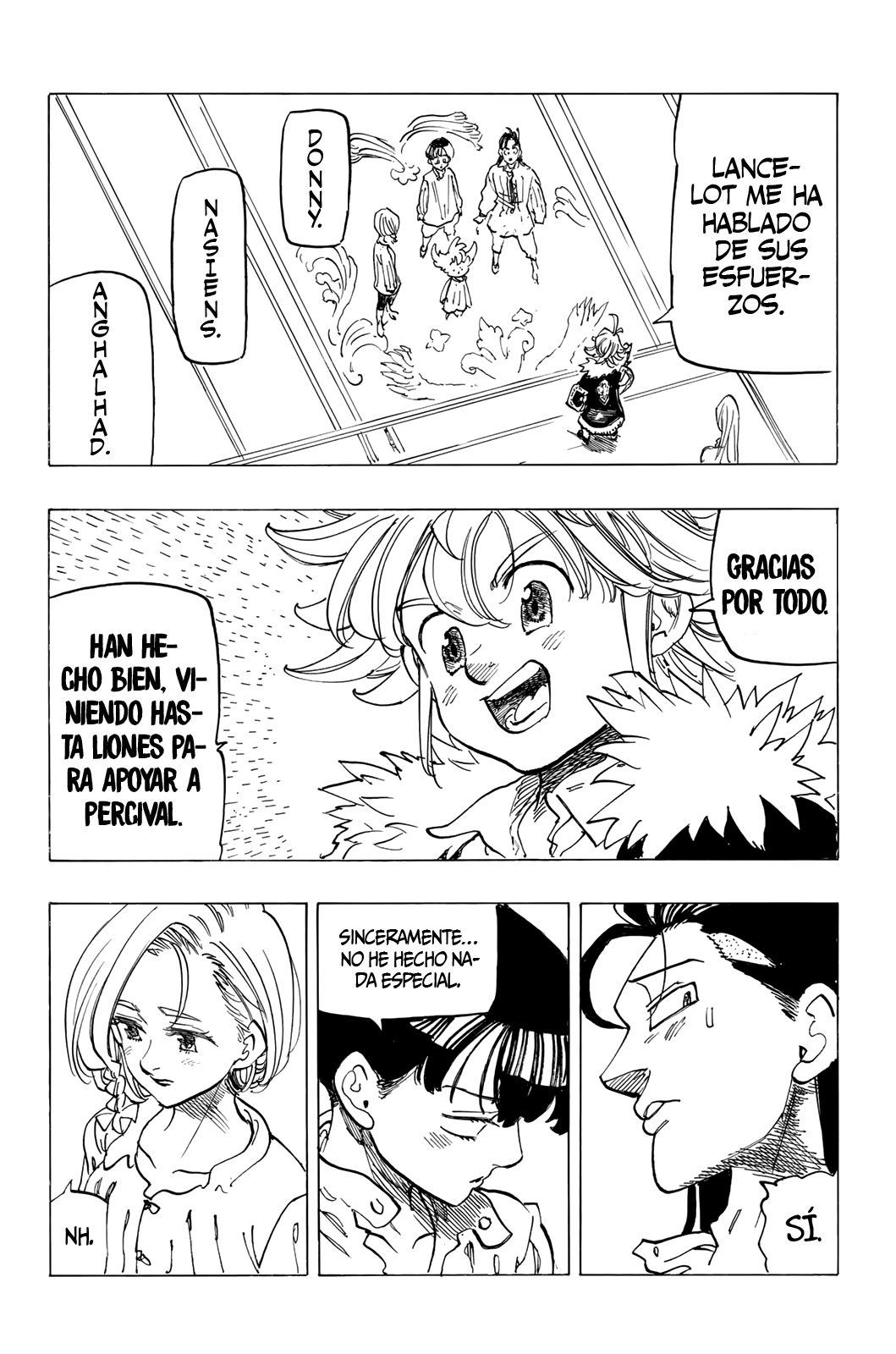 Mokushiroku no Yonkishi Capitulo 83: La decisión de separarse. página 11