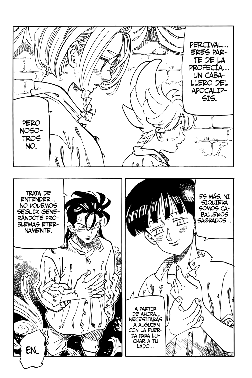 Mokushiroku no Yonkishi Capitulo 83: La decisión de separarse. página 13
