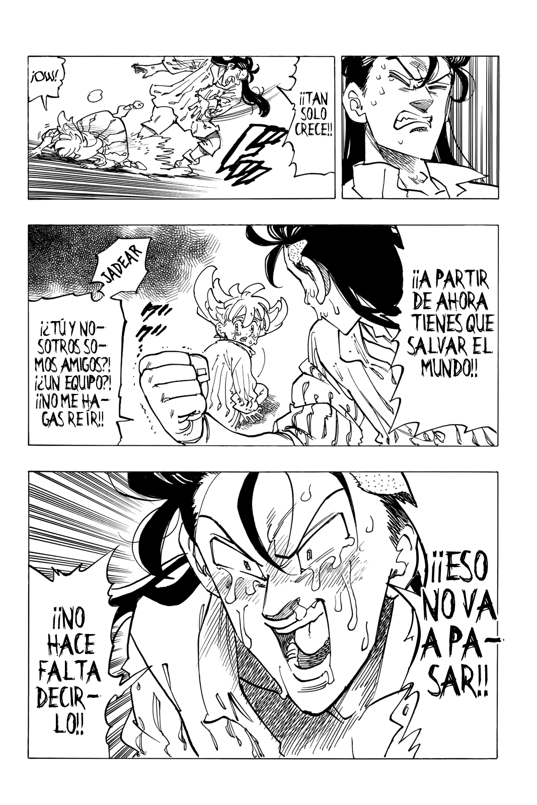 Mokushiroku no Yonkishi Capitulo 83: La decisión de separarse. página 15
