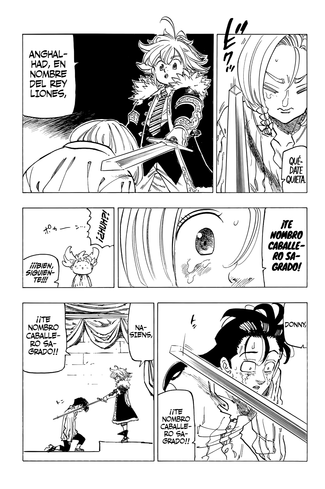 Mokushiroku no Yonkishi Capitulo 83: La decisión de separarse. página 18