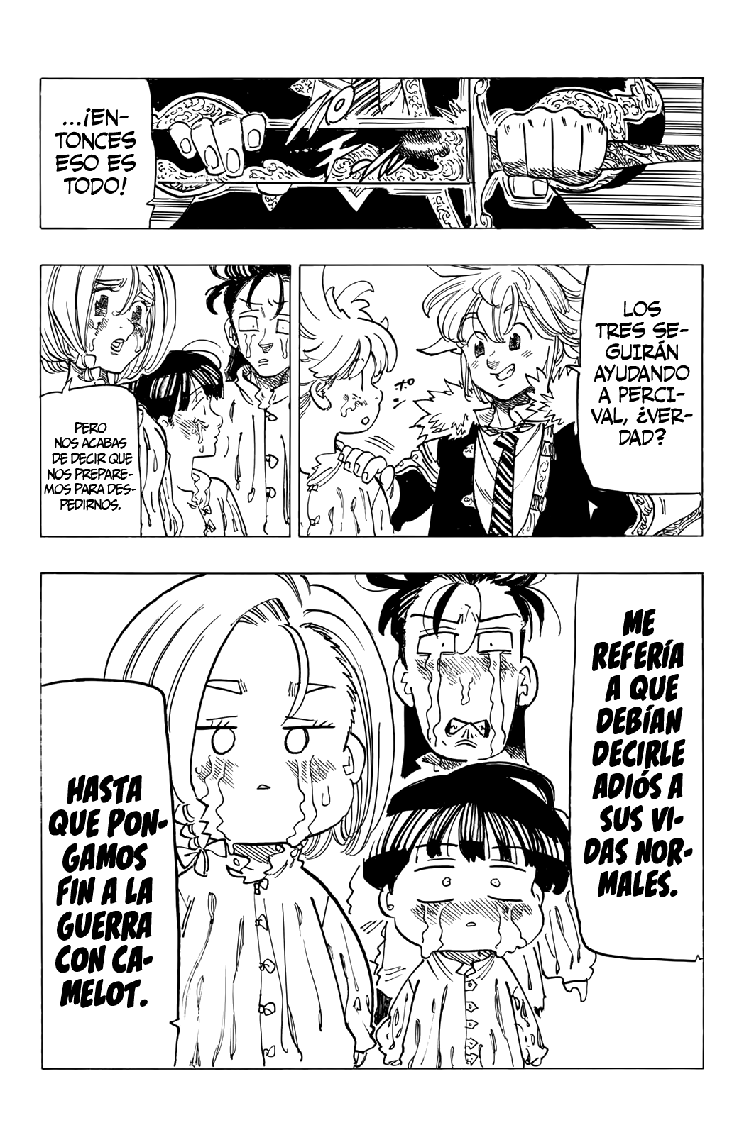Mokushiroku no Yonkishi Capitulo 83: La decisión de separarse. página 19