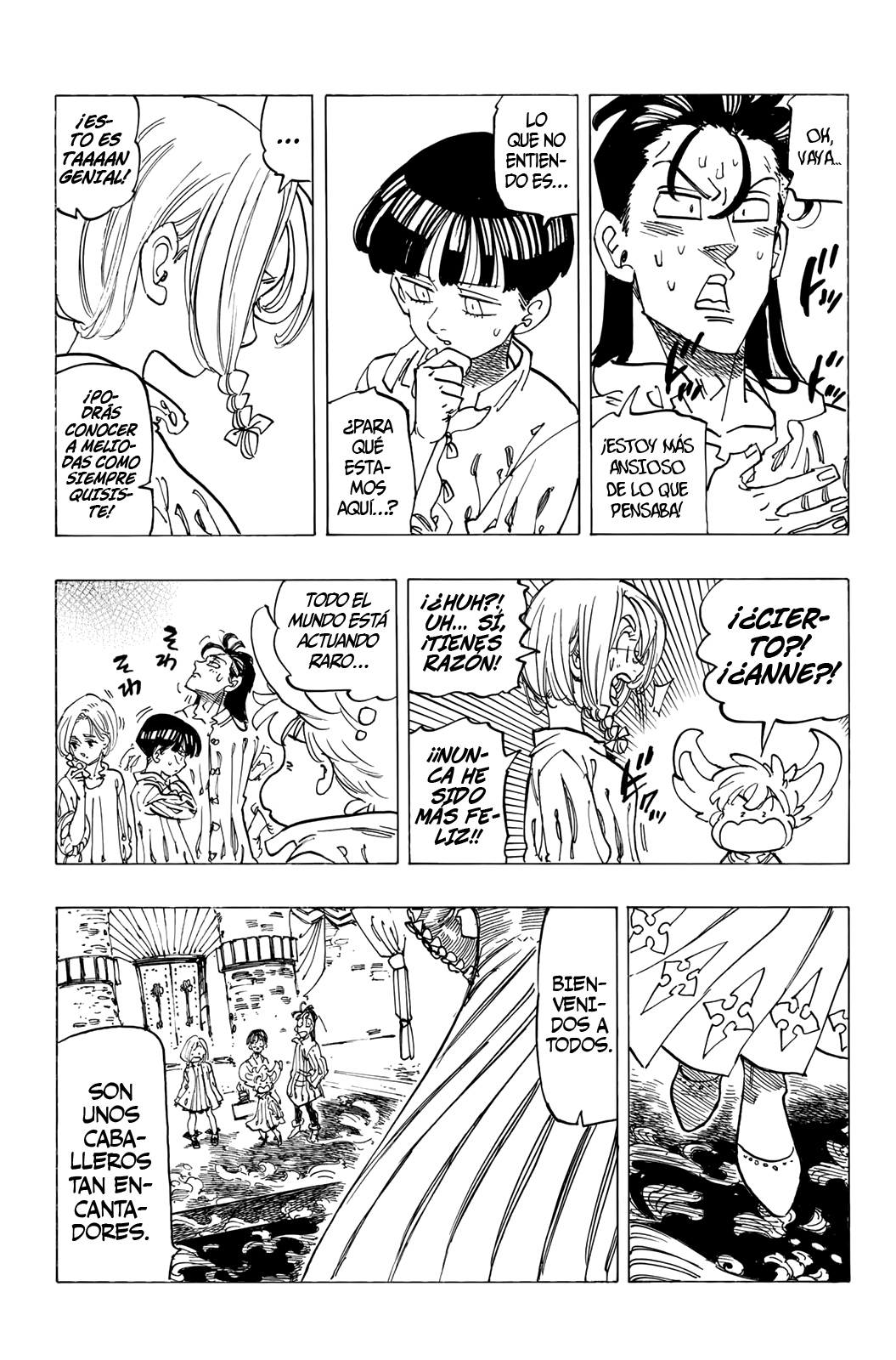 Mokushiroku no Yonkishi Capitulo 83: La decisión de separarse. página 4