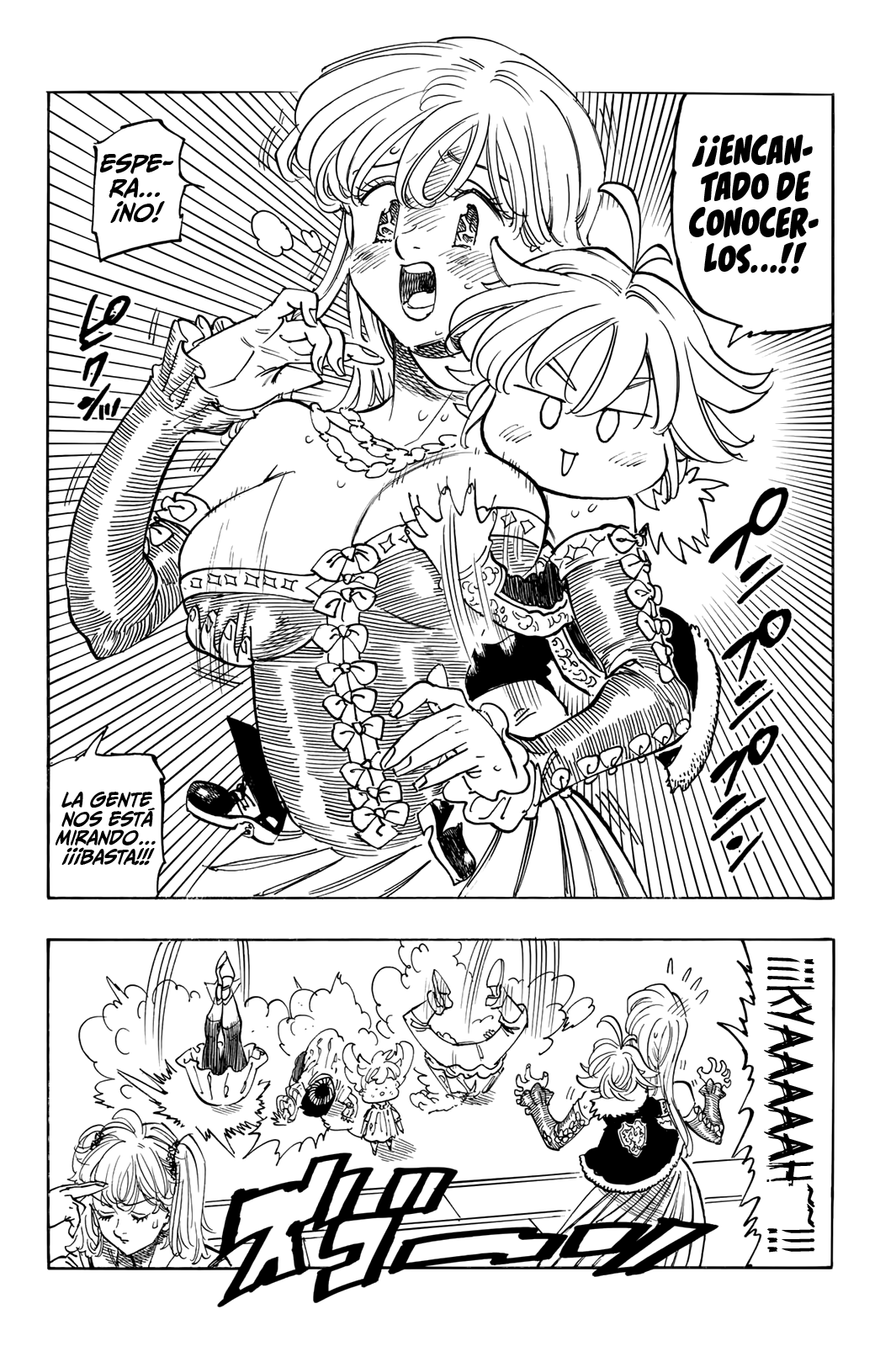 Mokushiroku no Yonkishi Capitulo 83: La decisión de separarse. página 7