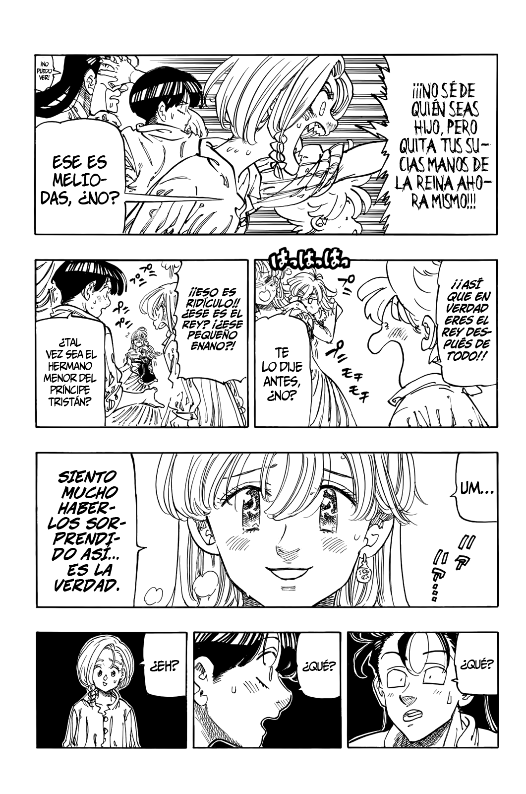 Mokushiroku no Yonkishi Capitulo 83: La decisión de separarse. página 8