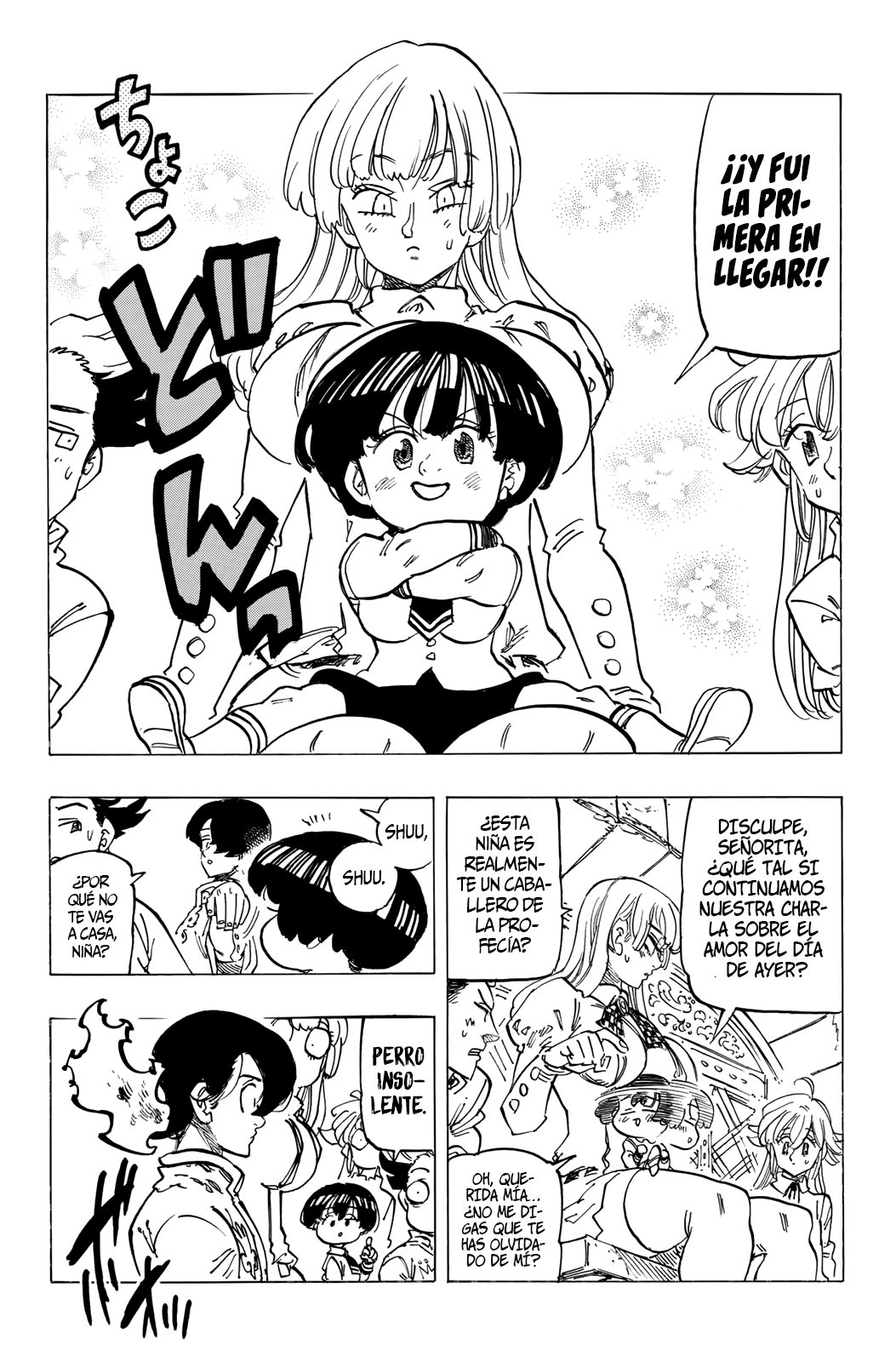 Mokushiroku no Yonkishi Capitulo 84: El cambio de una era. página 10