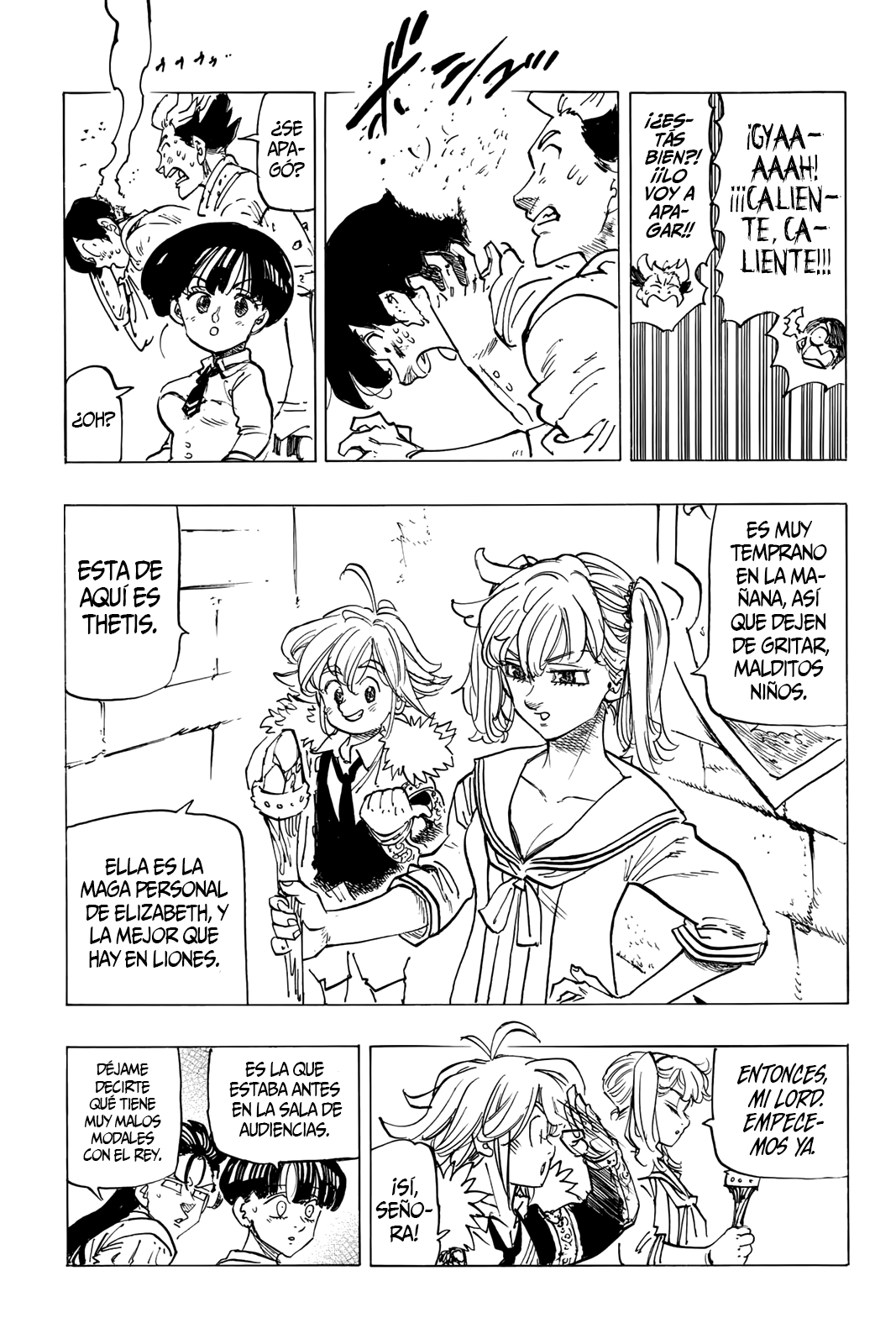 Mokushiroku no Yonkishi Capitulo 84: El cambio de una era. página 11