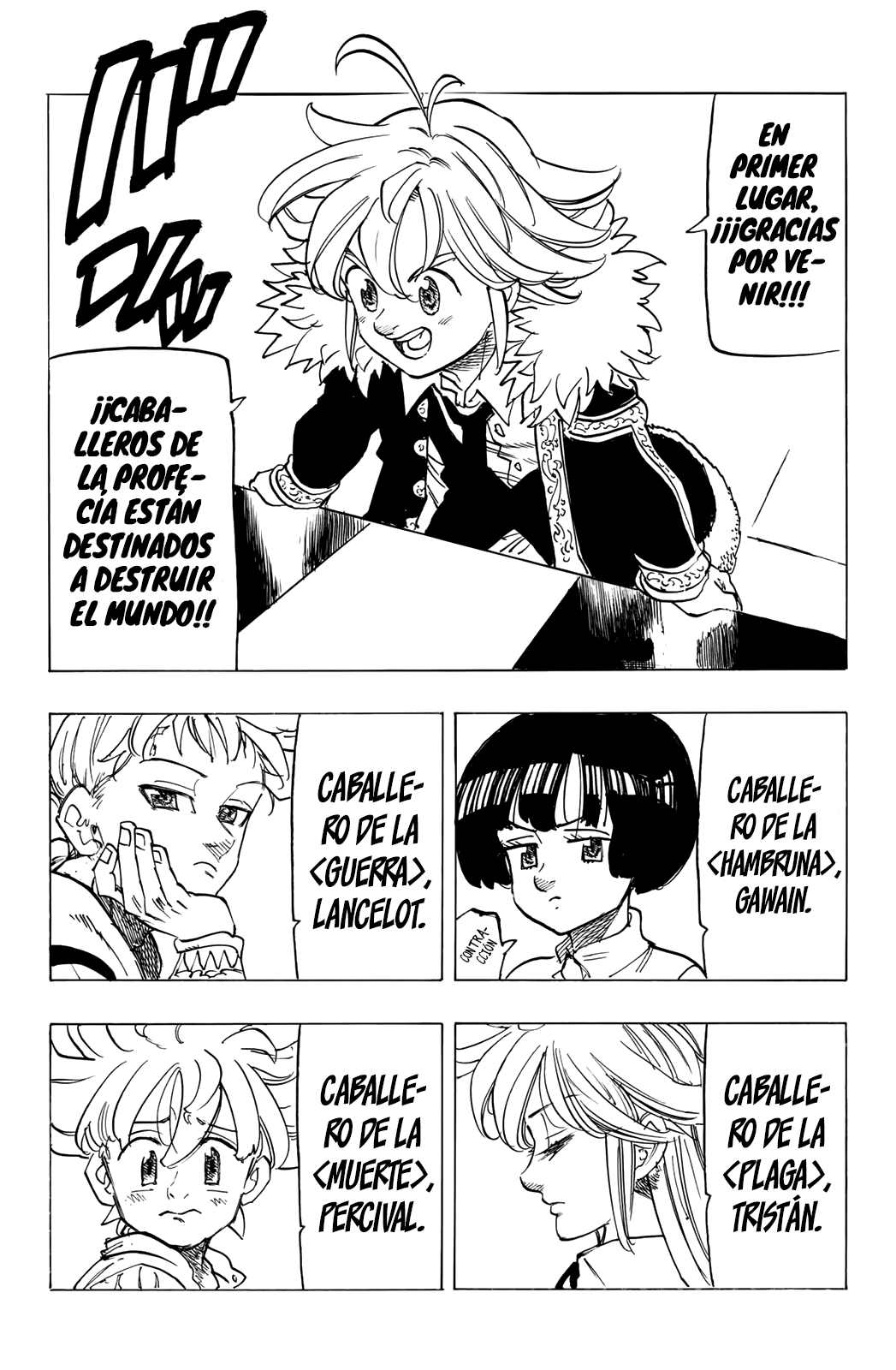 Mokushiroku no Yonkishi Capitulo 84: El cambio de una era. página 12