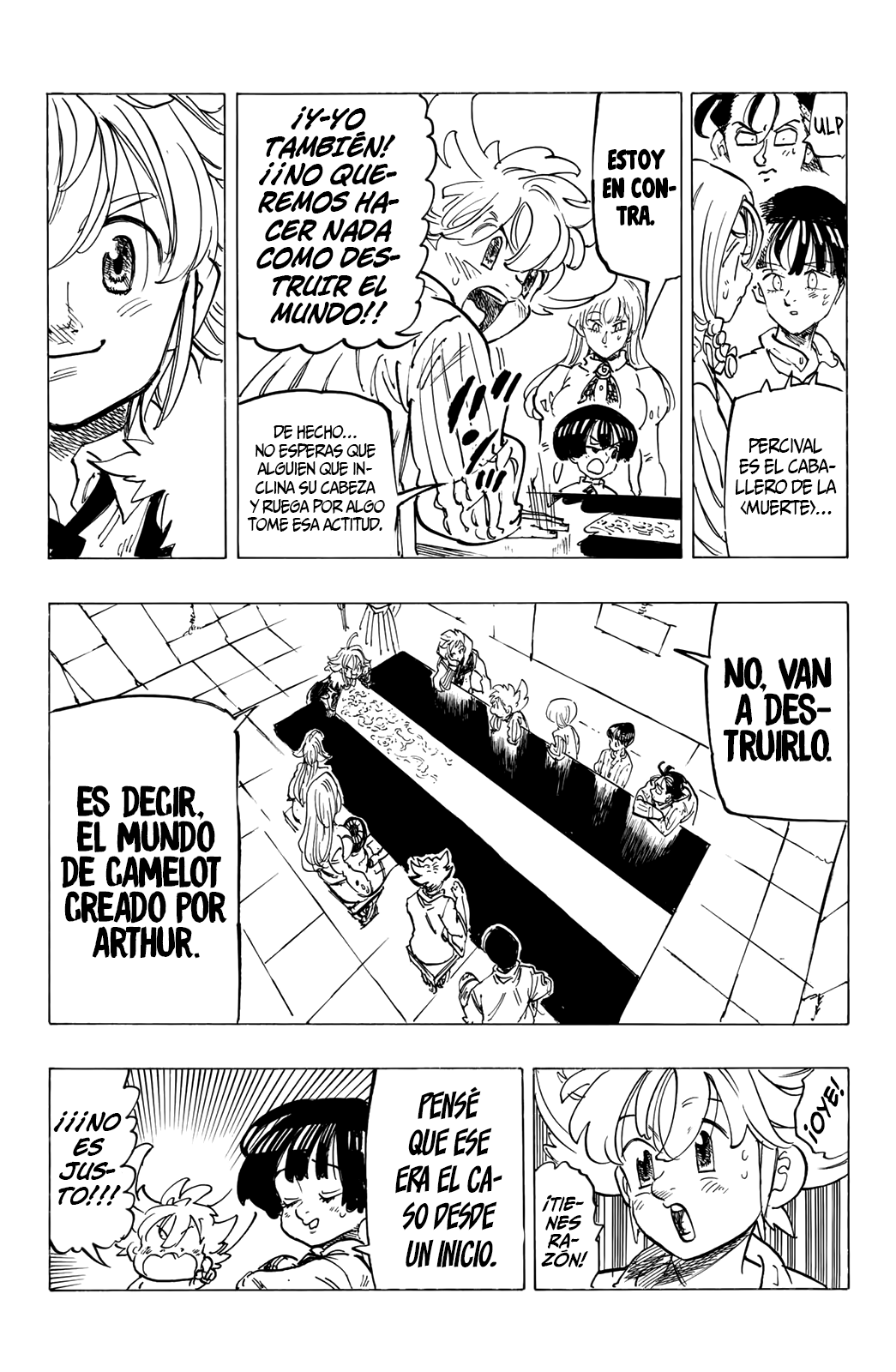 Mokushiroku no Yonkishi Capitulo 84: El cambio de una era. página 13