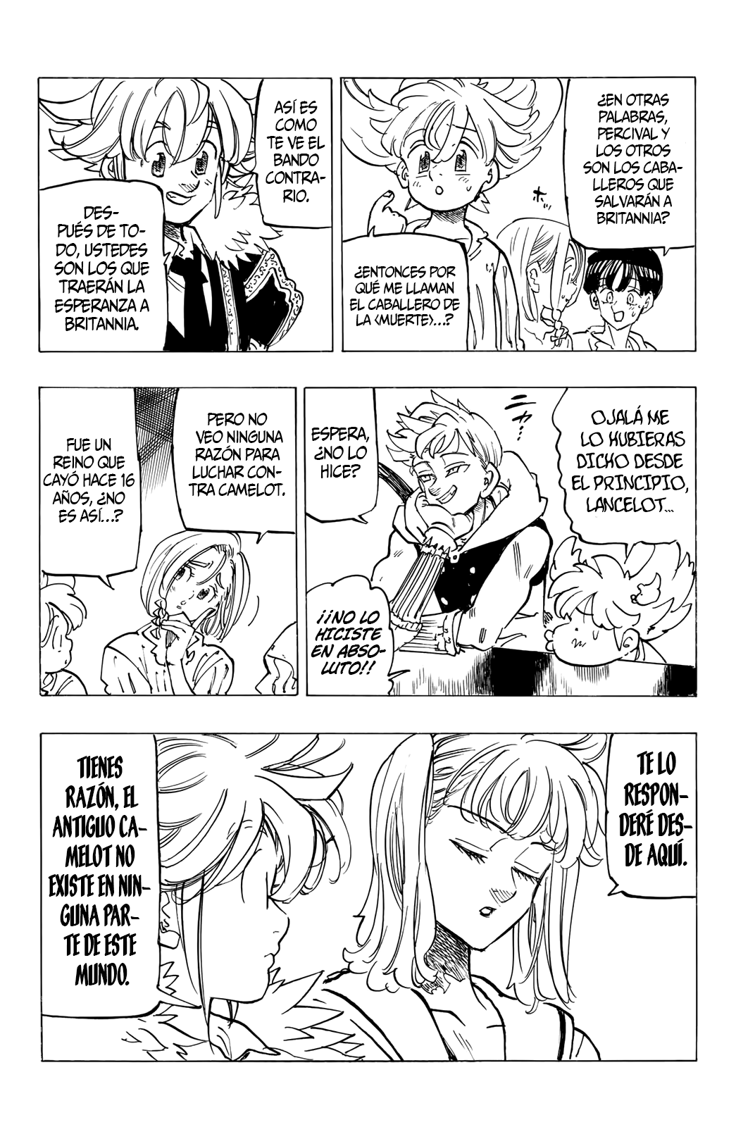 Mokushiroku no Yonkishi Capitulo 84: El cambio de una era. página 14