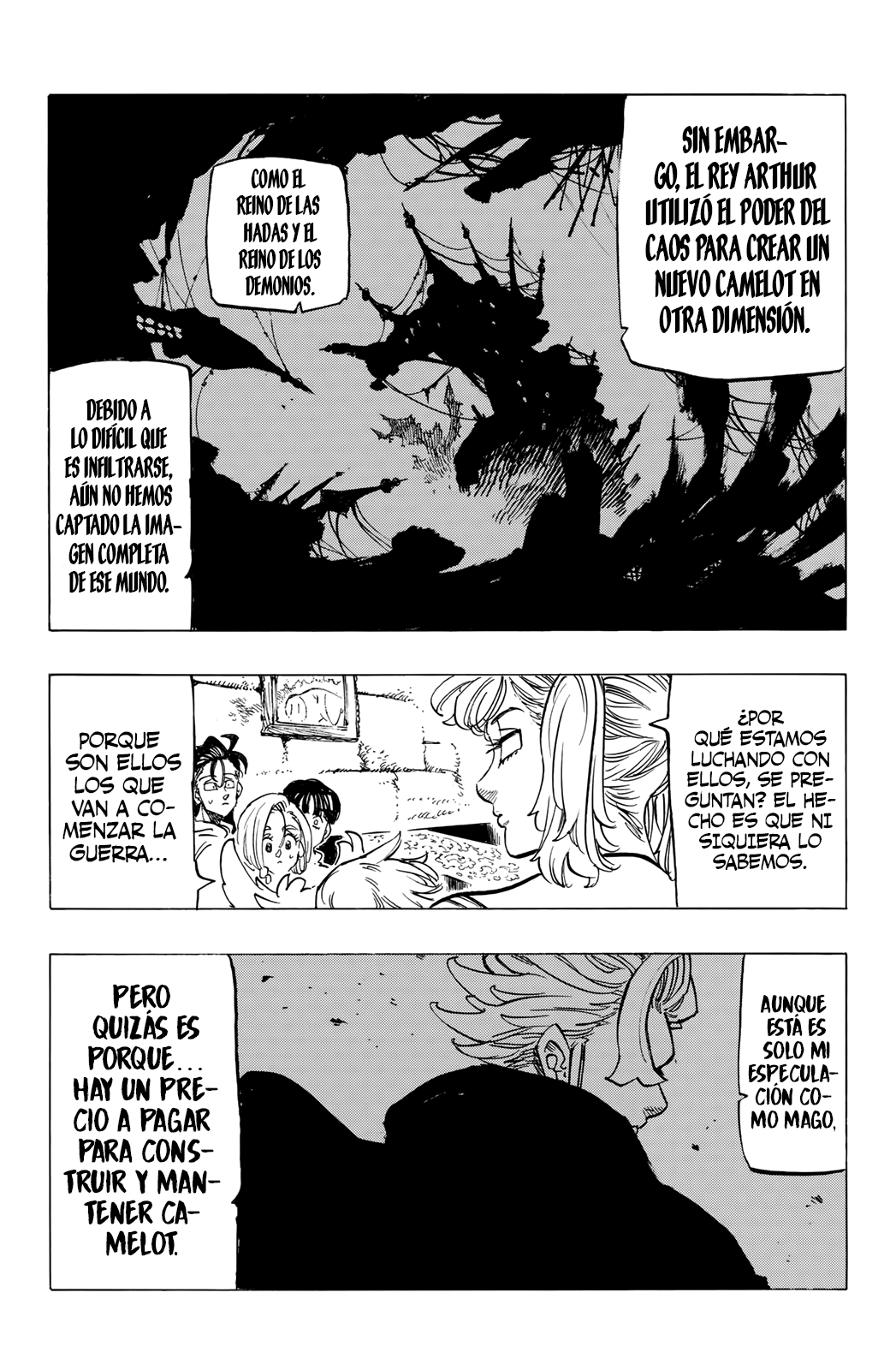 Mokushiroku no Yonkishi Capitulo 84: El cambio de una era. página 15