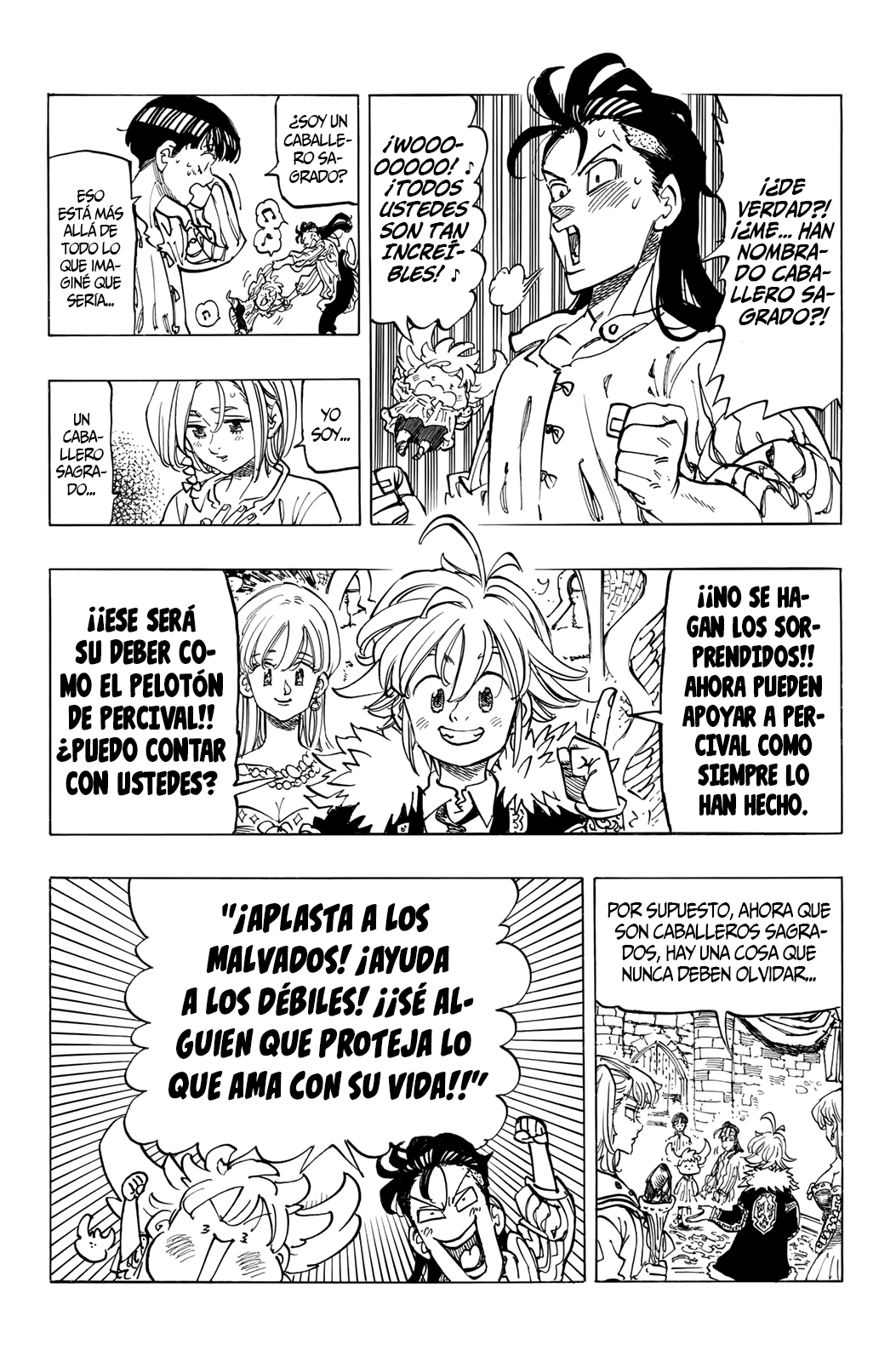 Mokushiroku no Yonkishi Capitulo 84: El cambio de una era. página 3