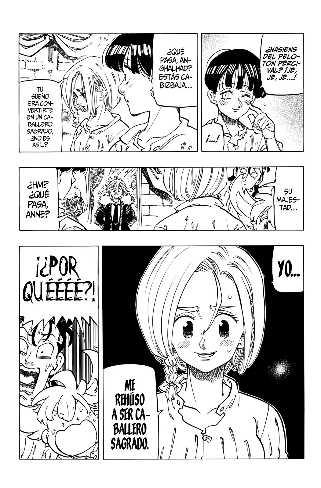 Mokushiroku no Yonkishi Capitulo 84: El cambio de una era. página 4