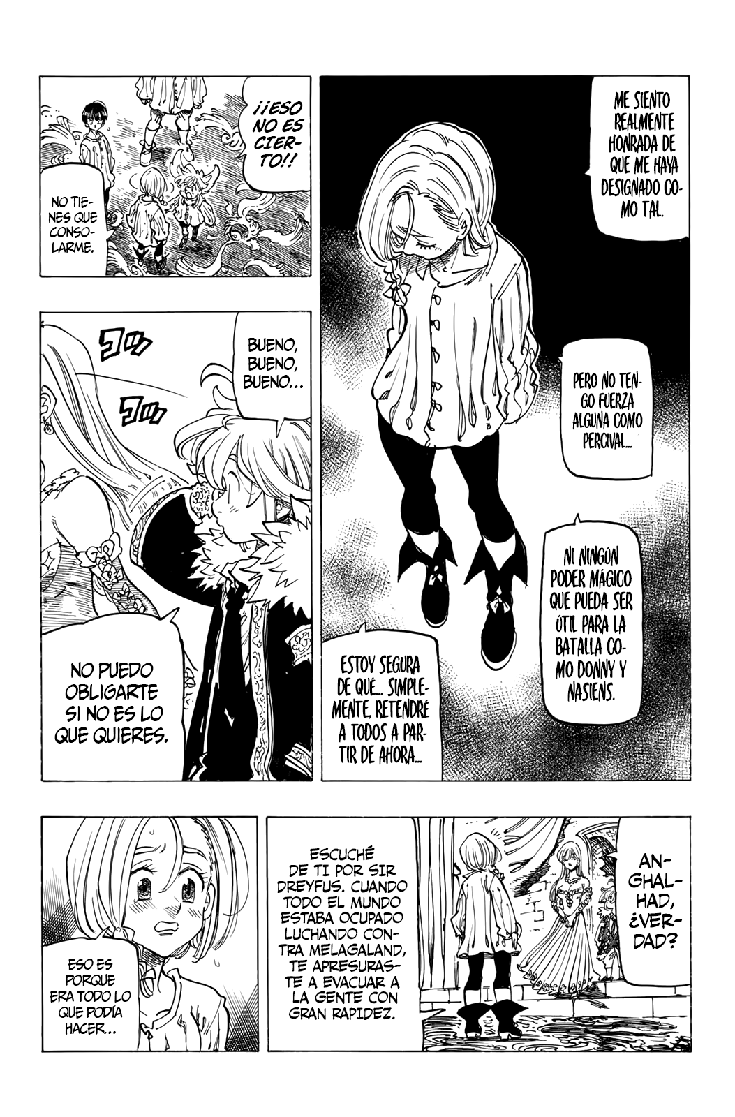 Mokushiroku no Yonkishi Capitulo 84: El cambio de una era. página 5