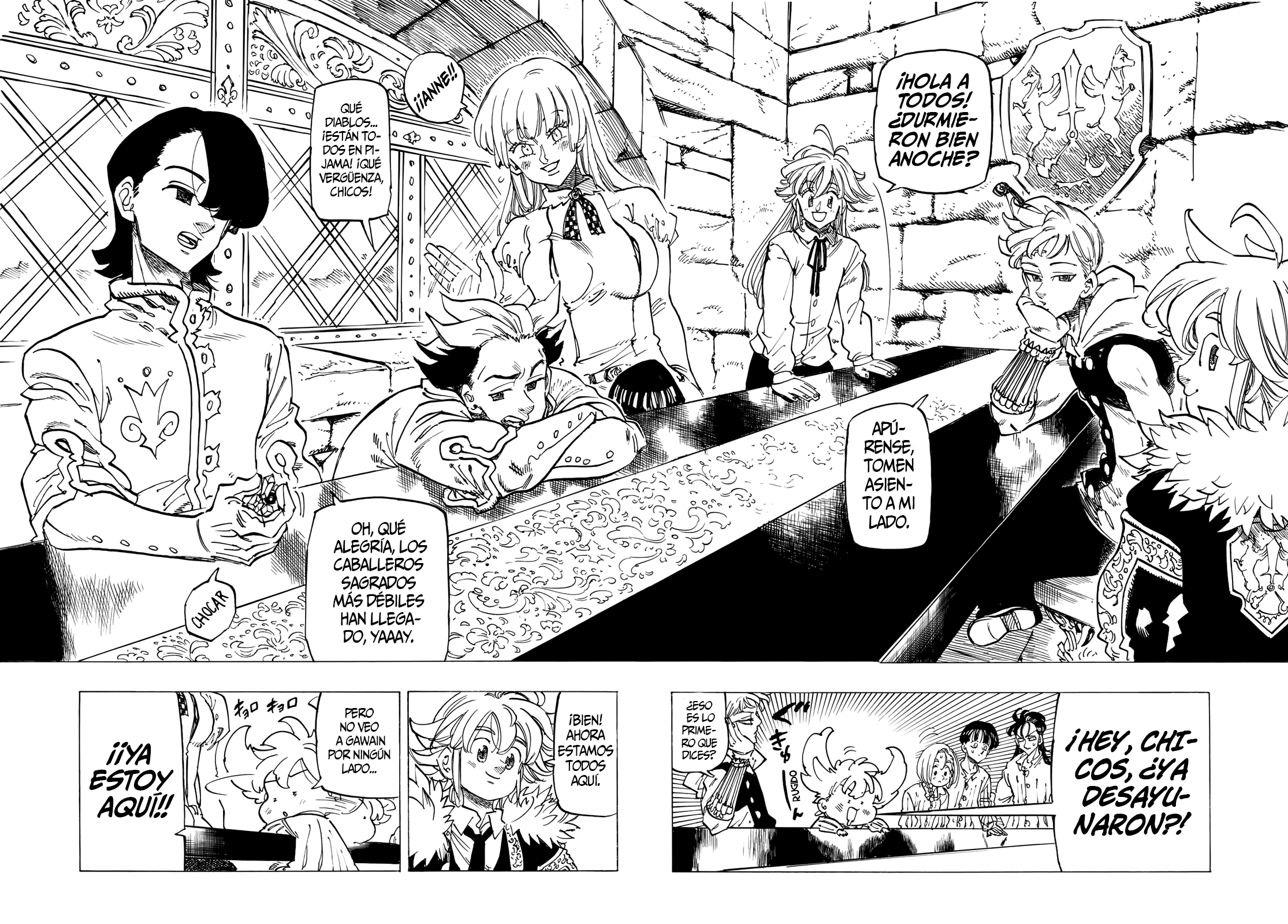 Mokushiroku no Yonkishi Capitulo 84: El cambio de una era. página 9