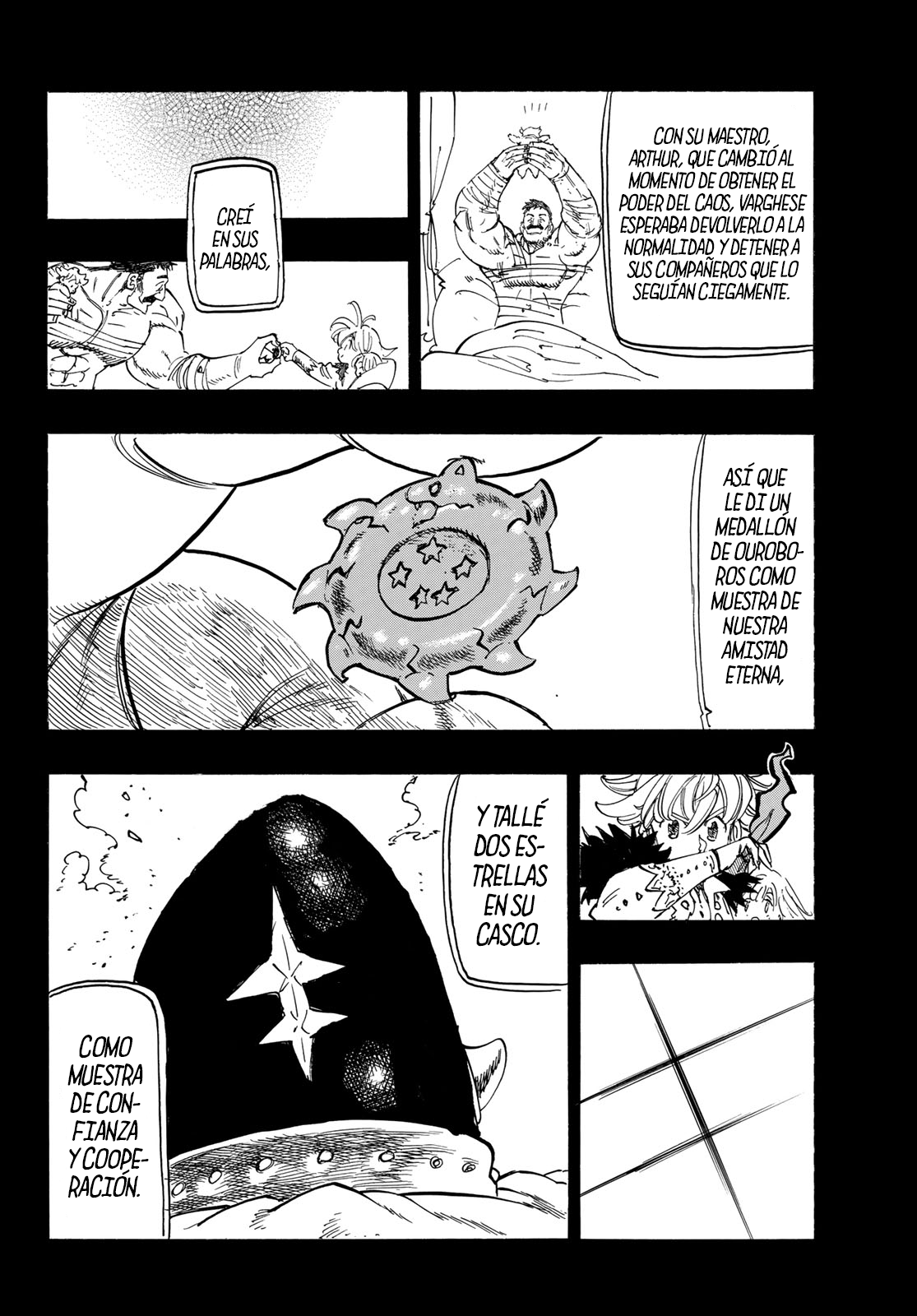 Mokushiroku no Yonkishi Capitulo 85: Penumbra. página 7
