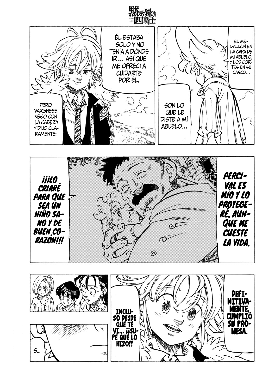 Mokushiroku no Yonkishi Capitulo 85: Penumbra. página 8
