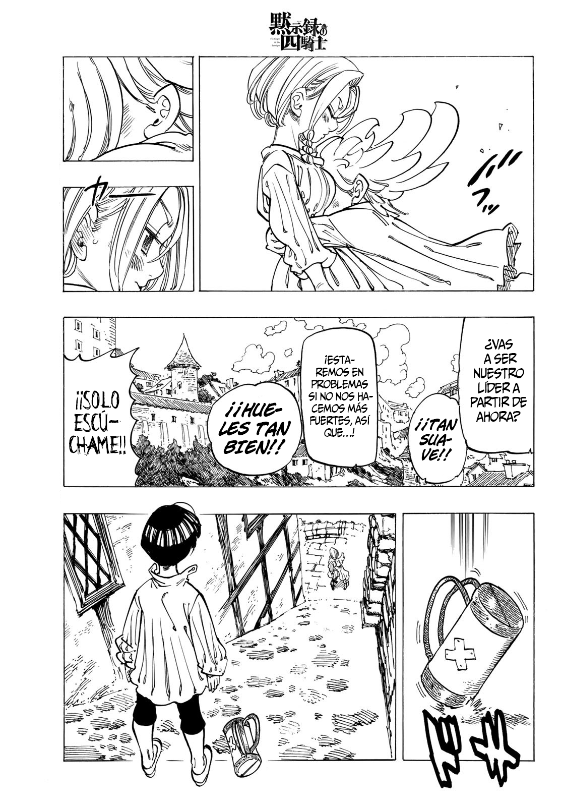 Mokushiroku no Yonkishi Capitulo 86: Brotes. página 10